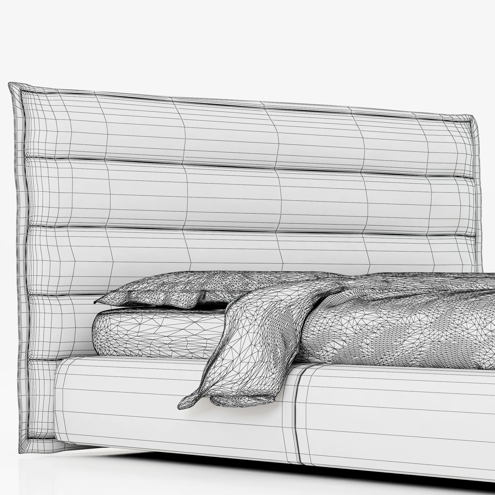 Natuzzi Onda — 3D model preview 14