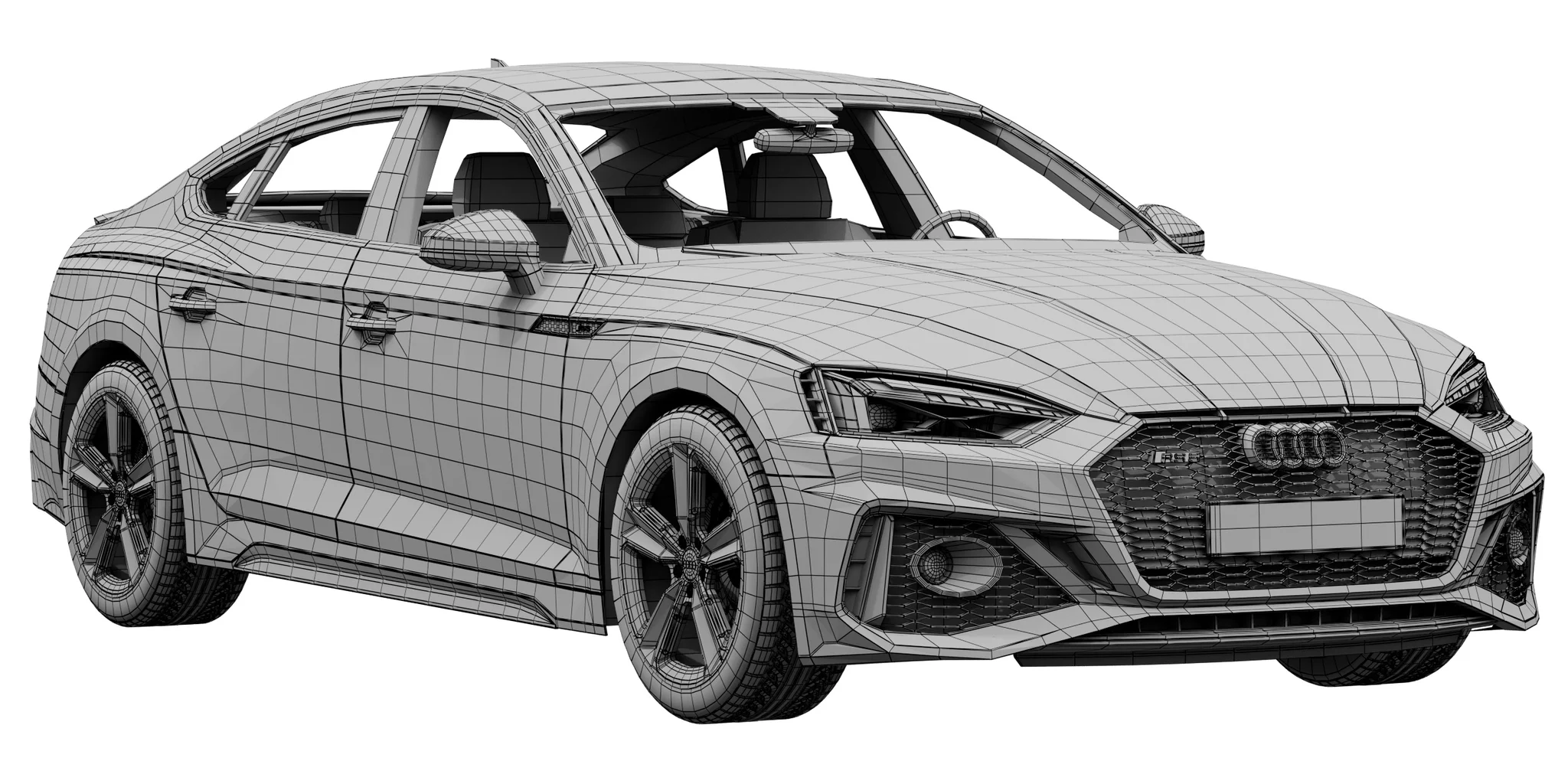 Audi RS5 Sportback, 3D model preview 17