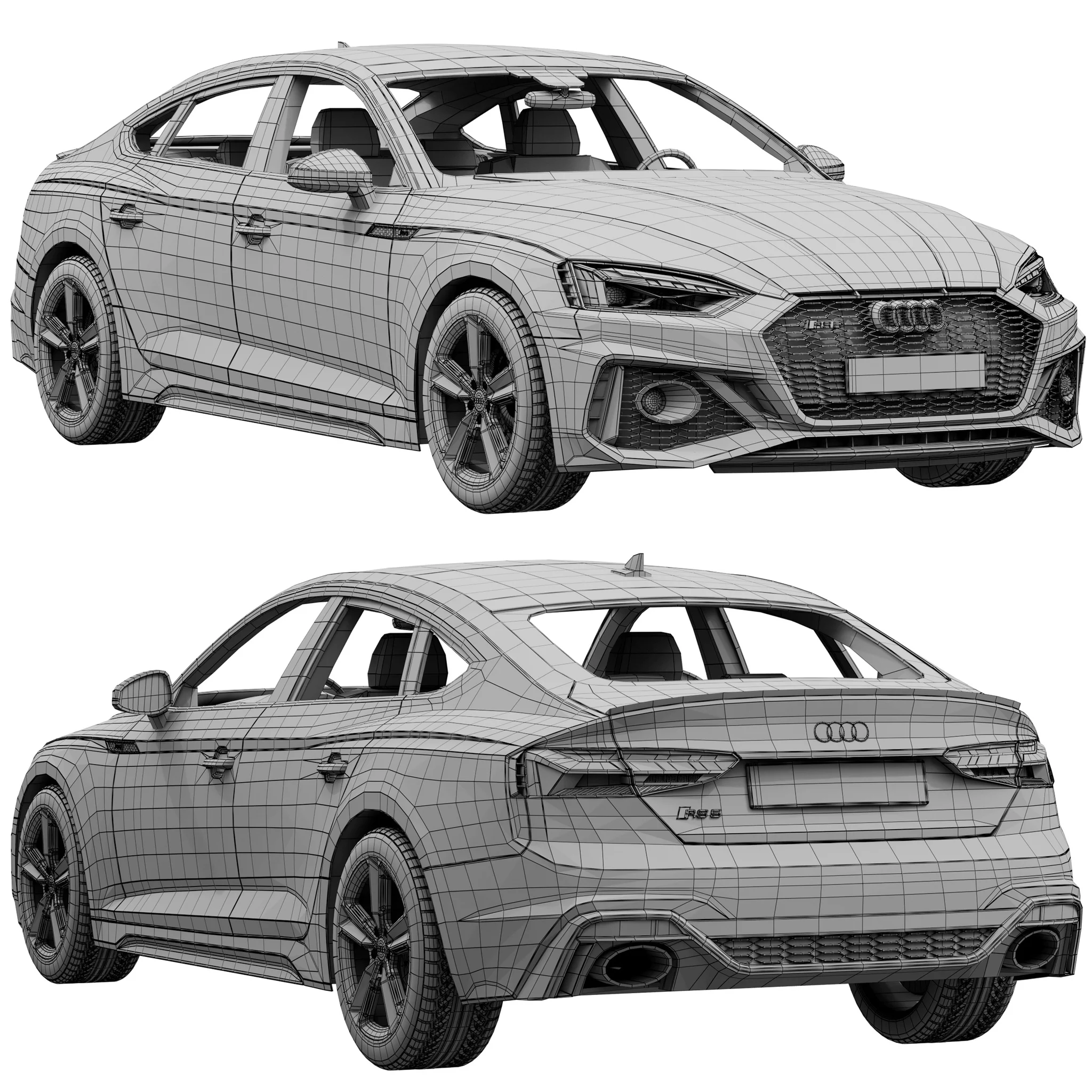 Audi RS5 Sportback, 3D model preview 18
