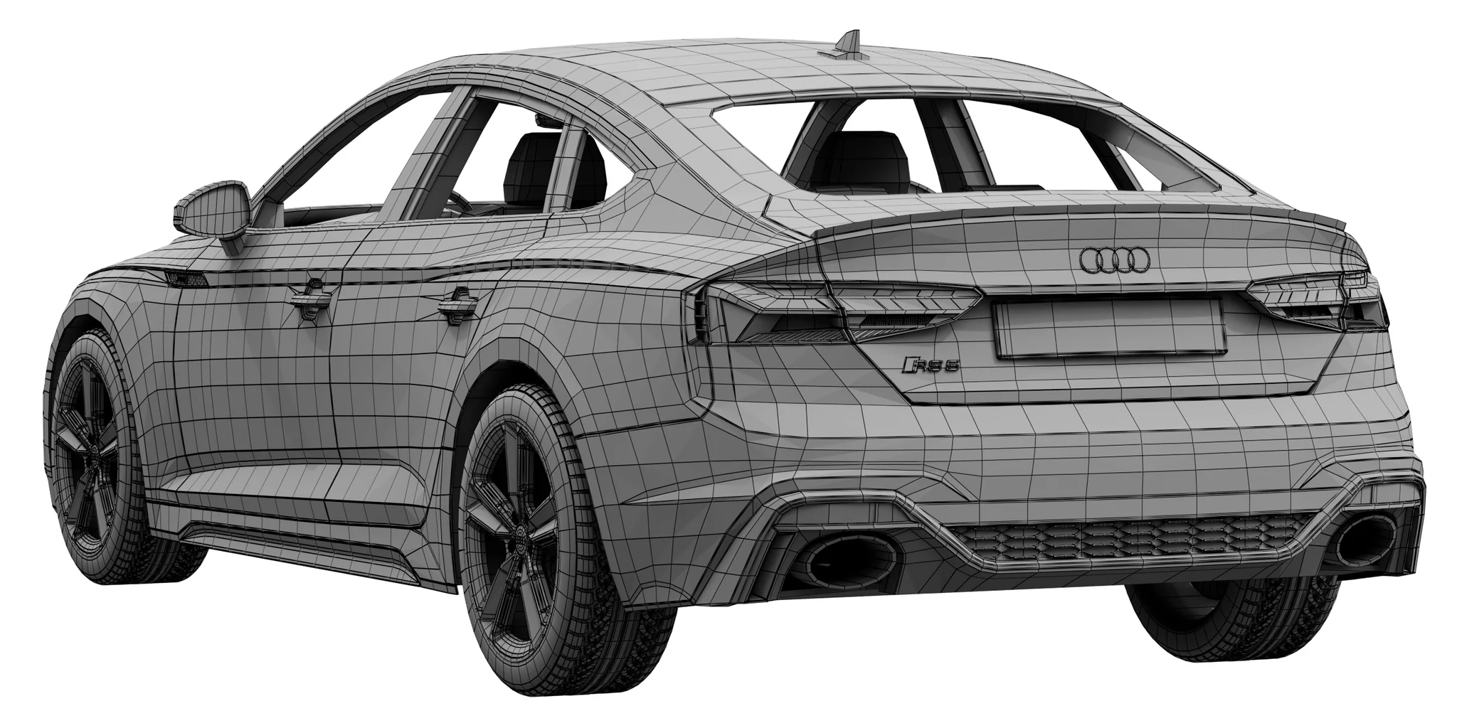 Audi RS5 Sportback, 3D model preview 22