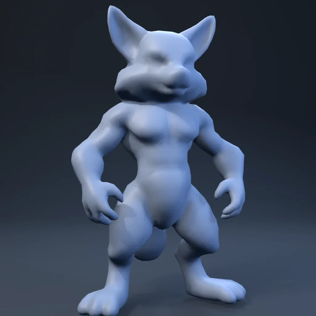 Furry Character Male 02