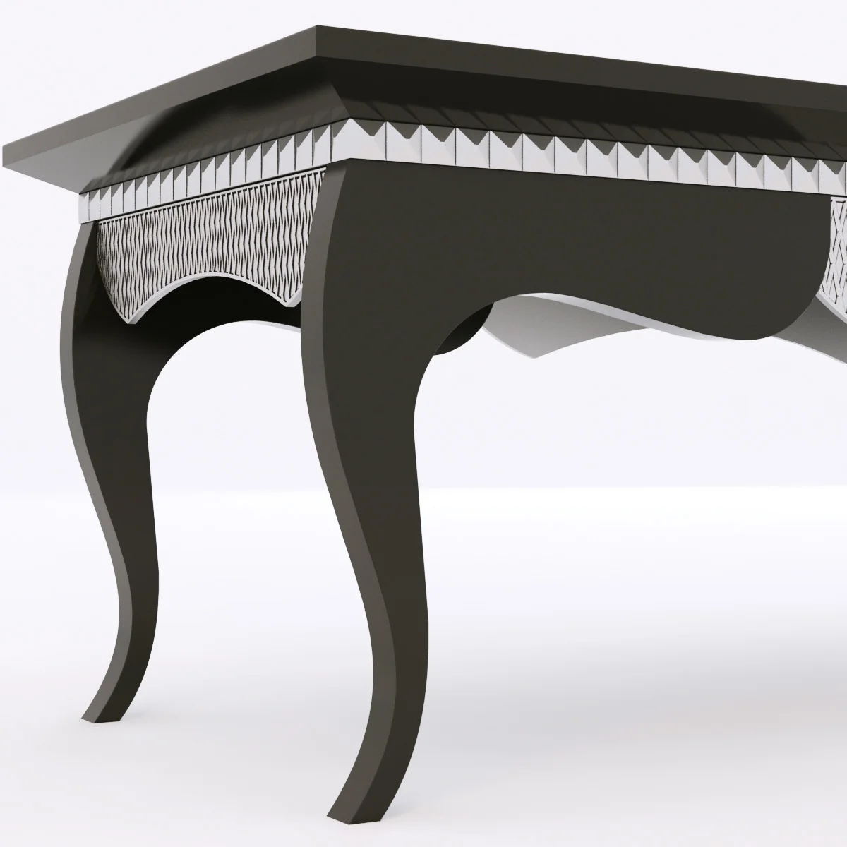 Francesko Molon R500 Writing Desk BALZAK — 3D model preview 1