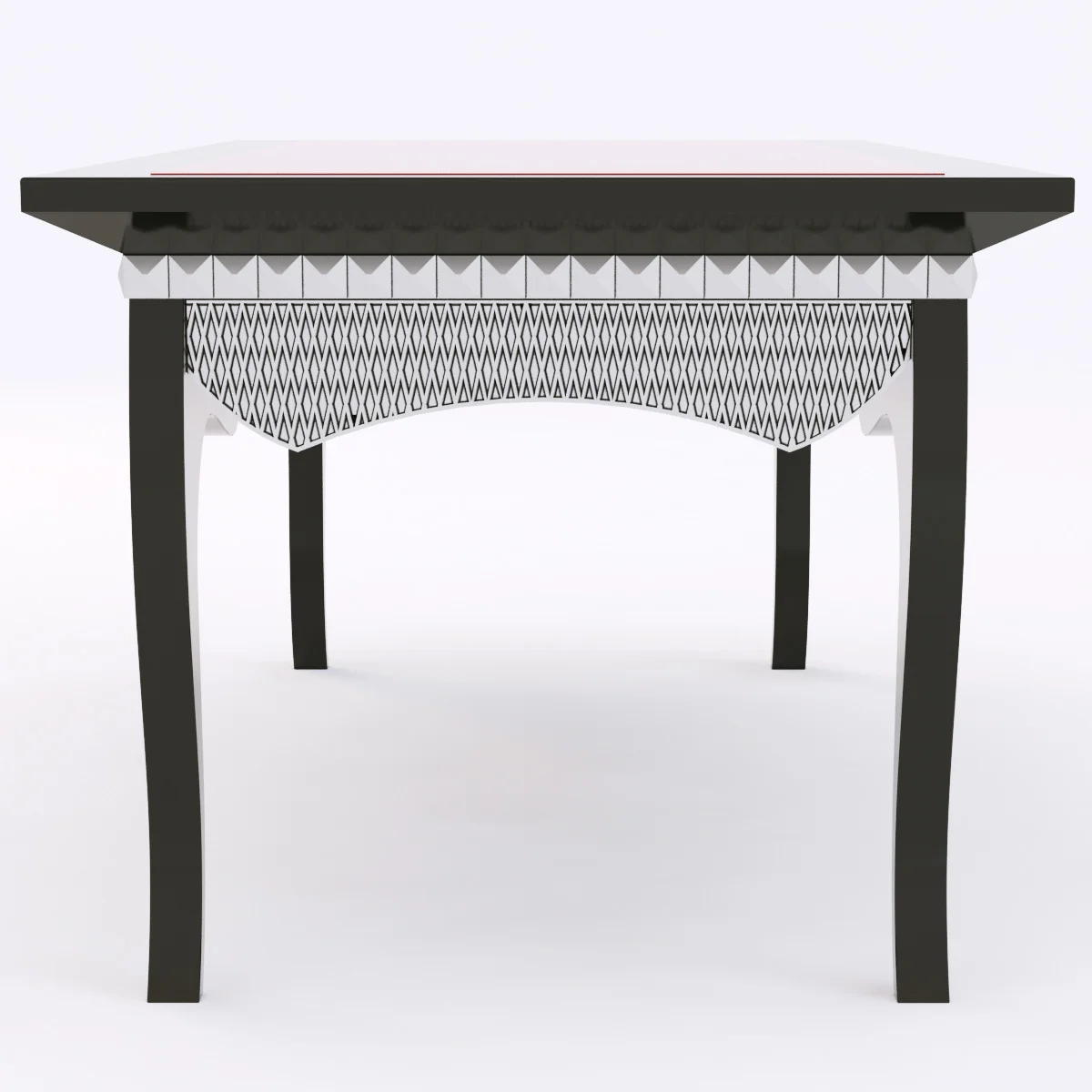 Francesko Molon R500 Writing Desk BALZAK — 3D model preview 3