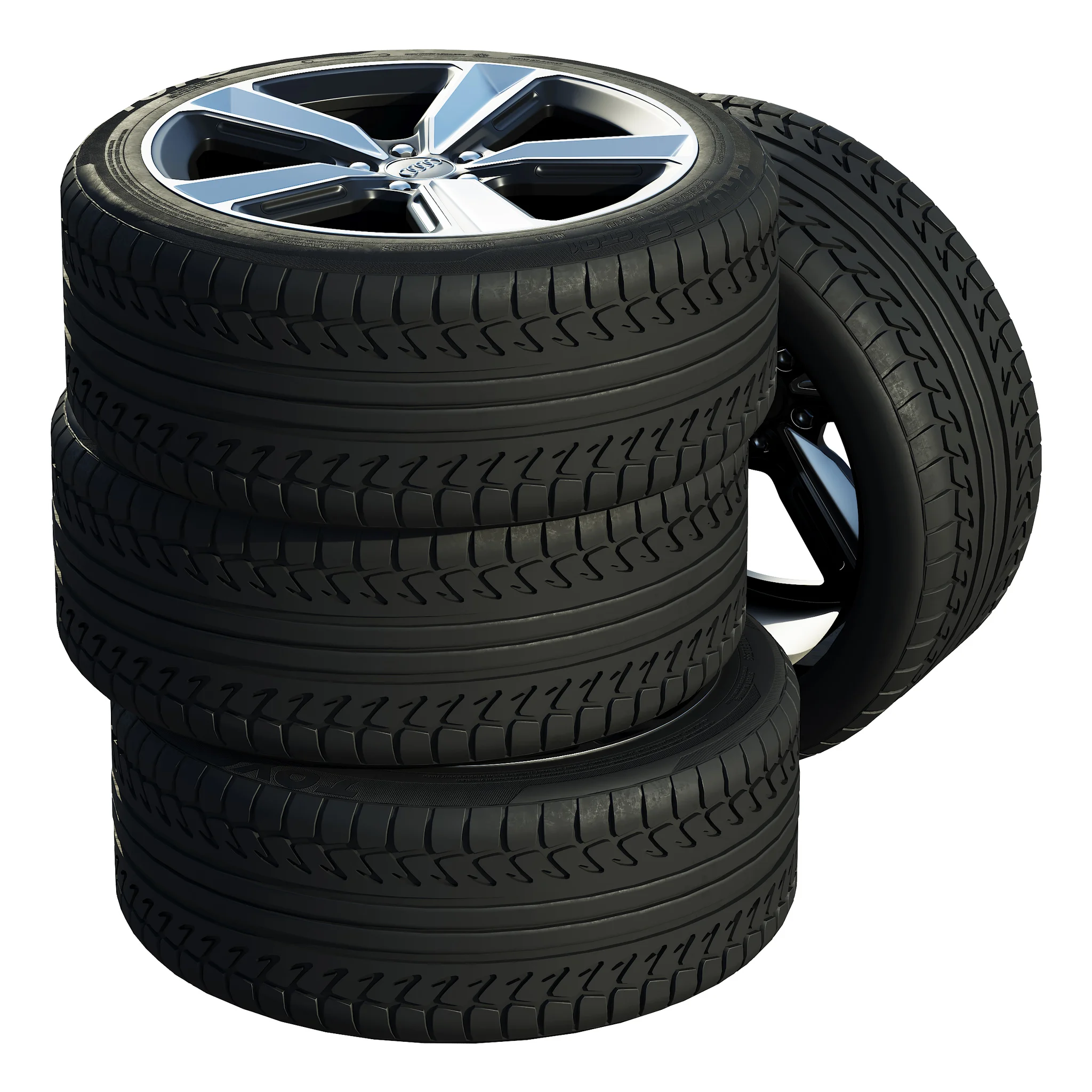 Audi Tires 6 — 3D model preview 3
