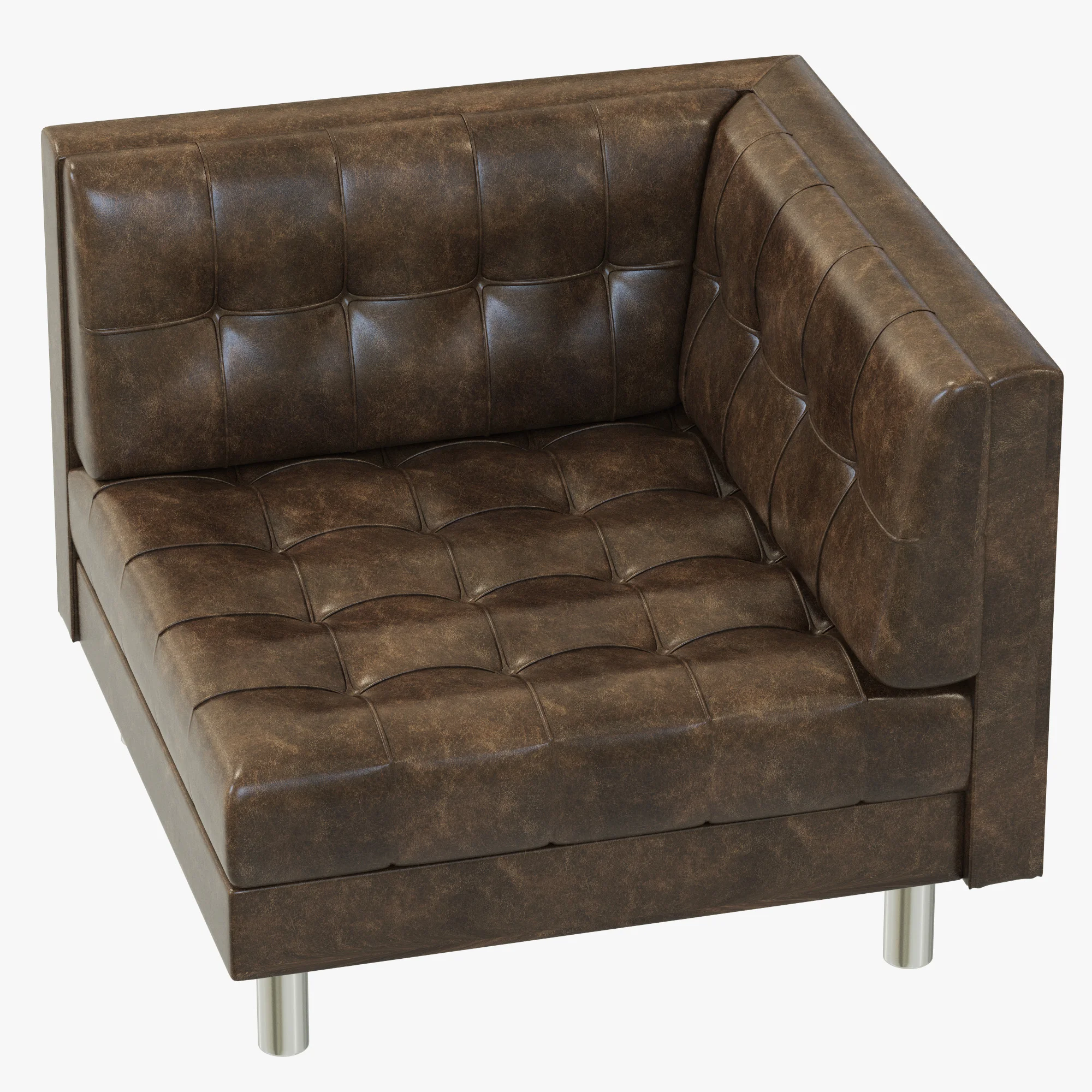 Bernhardt Dunhill Corner Chair — 3D model preview 3