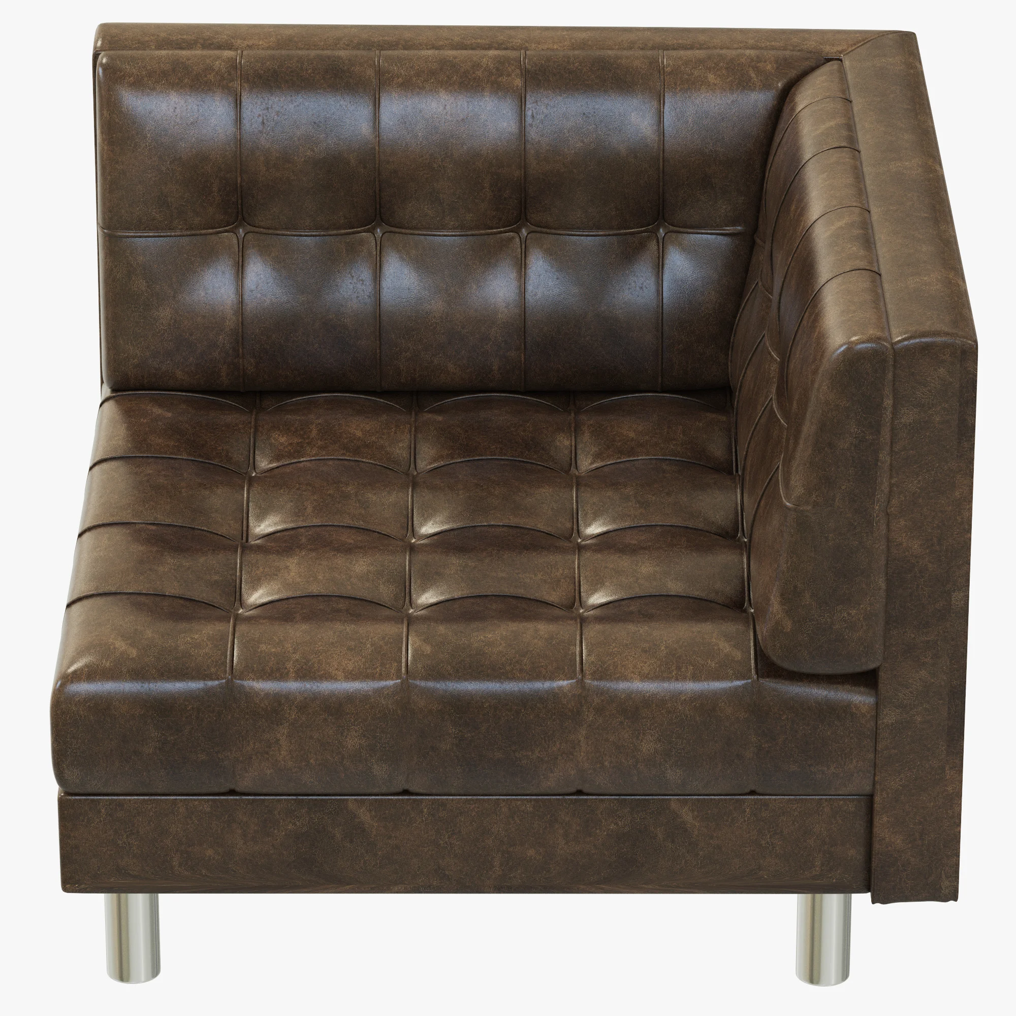 Bernhardt Dunhill Corner Chair — 3D model preview 10