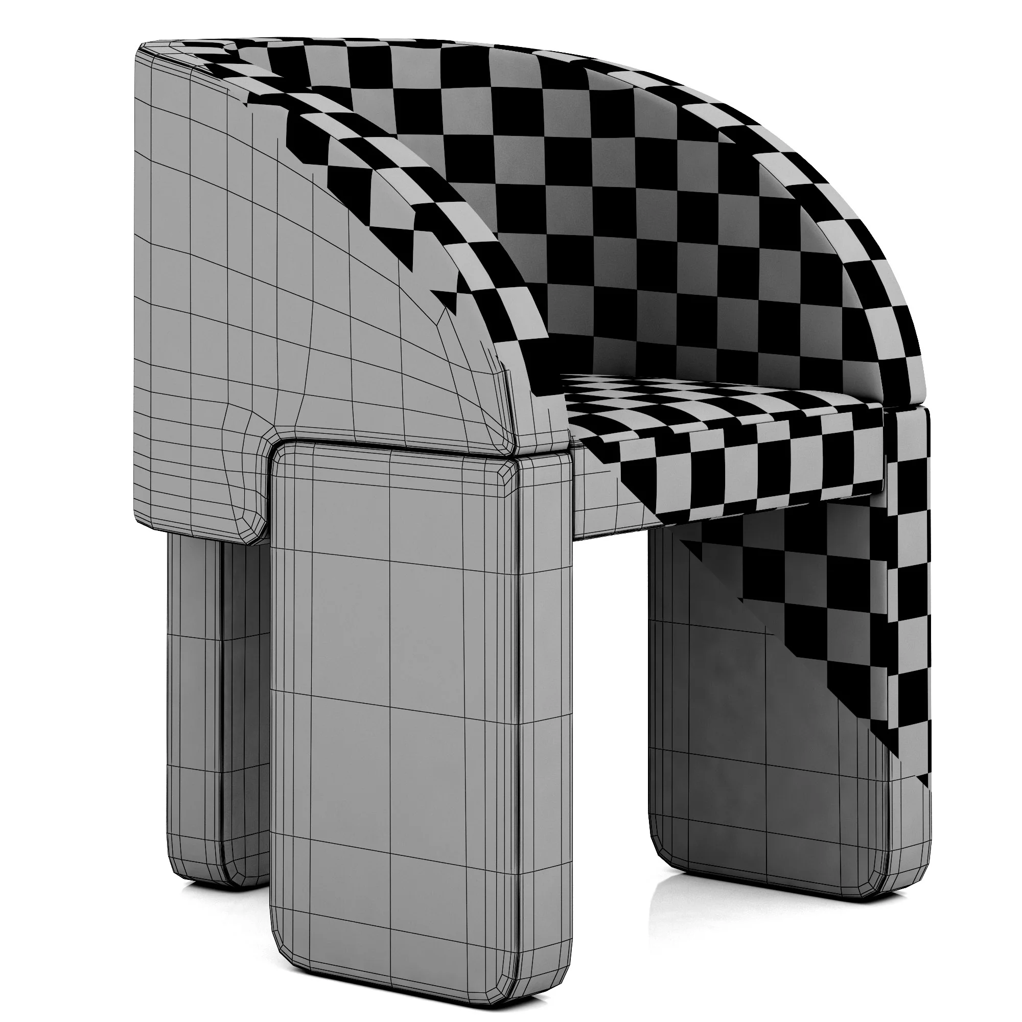 Baxter Lazybones — 3D model preview 8