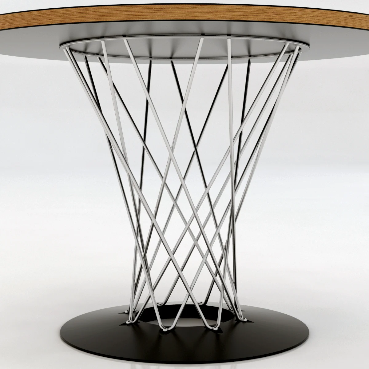 Cosmo Noguchi Circular Table — 3D model preview 1