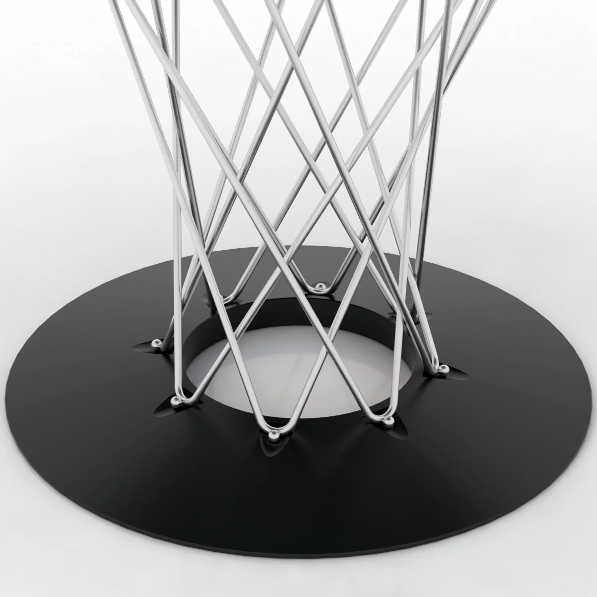 Cosmo Noguchi Circular Table — 3D model preview 3
