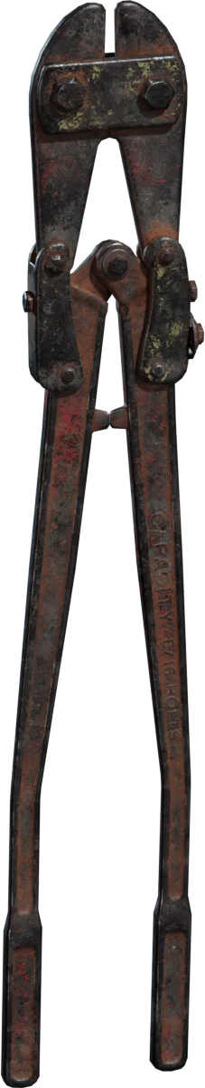 Rusty Bolt Cutters Heavy Duty Tool