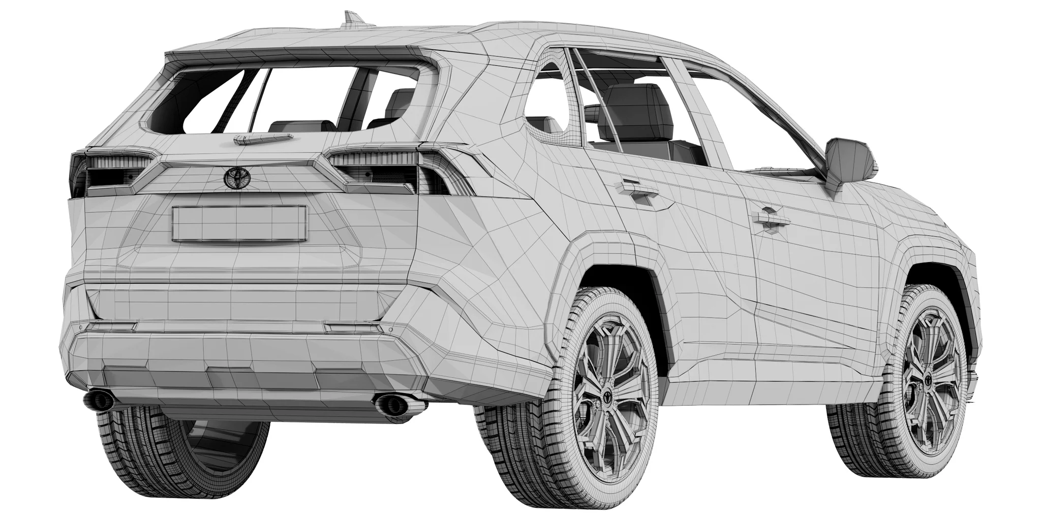 Toyota RAV4 Prime, 3D model preview 8