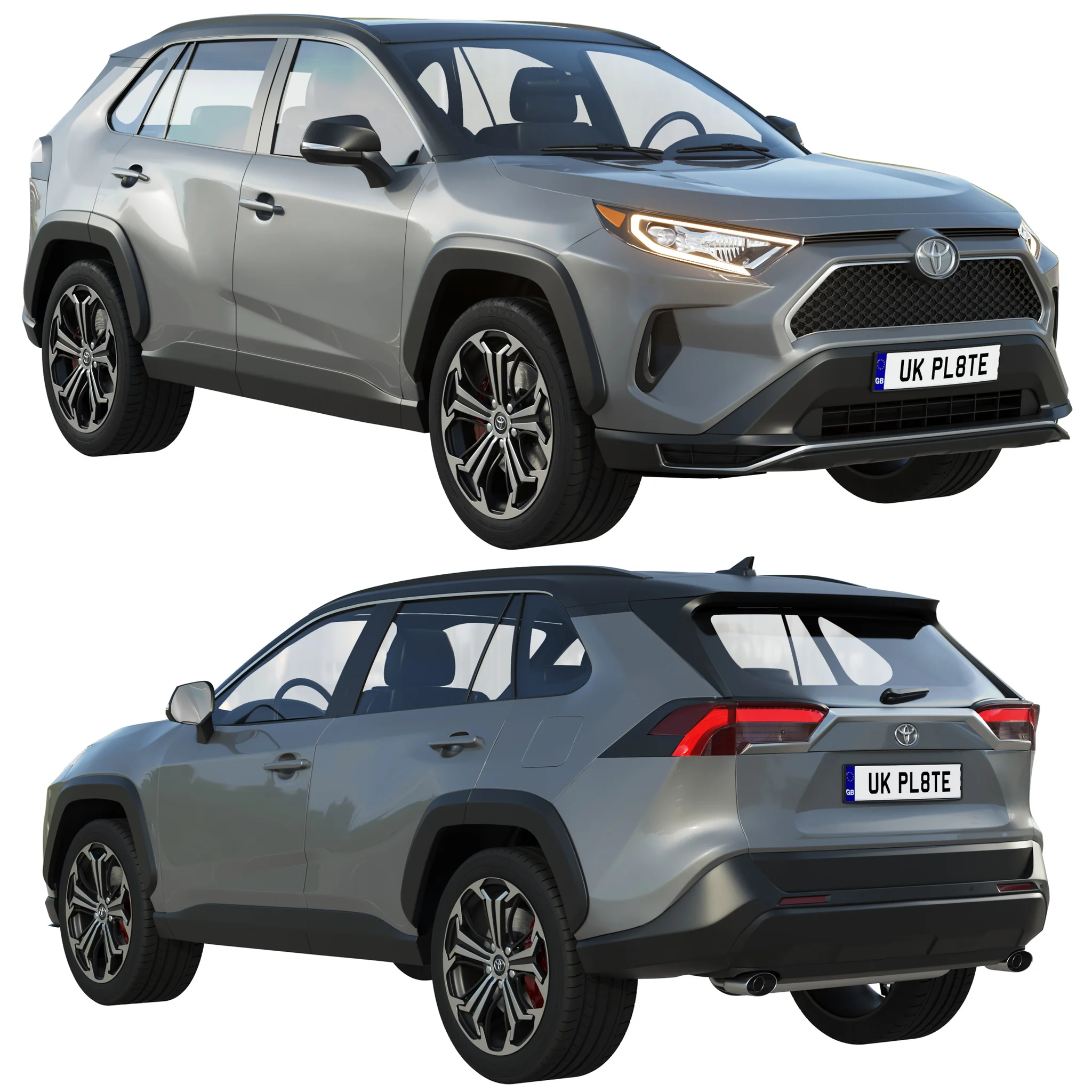 Toyota RAV4 Prime, 3D model preview 16