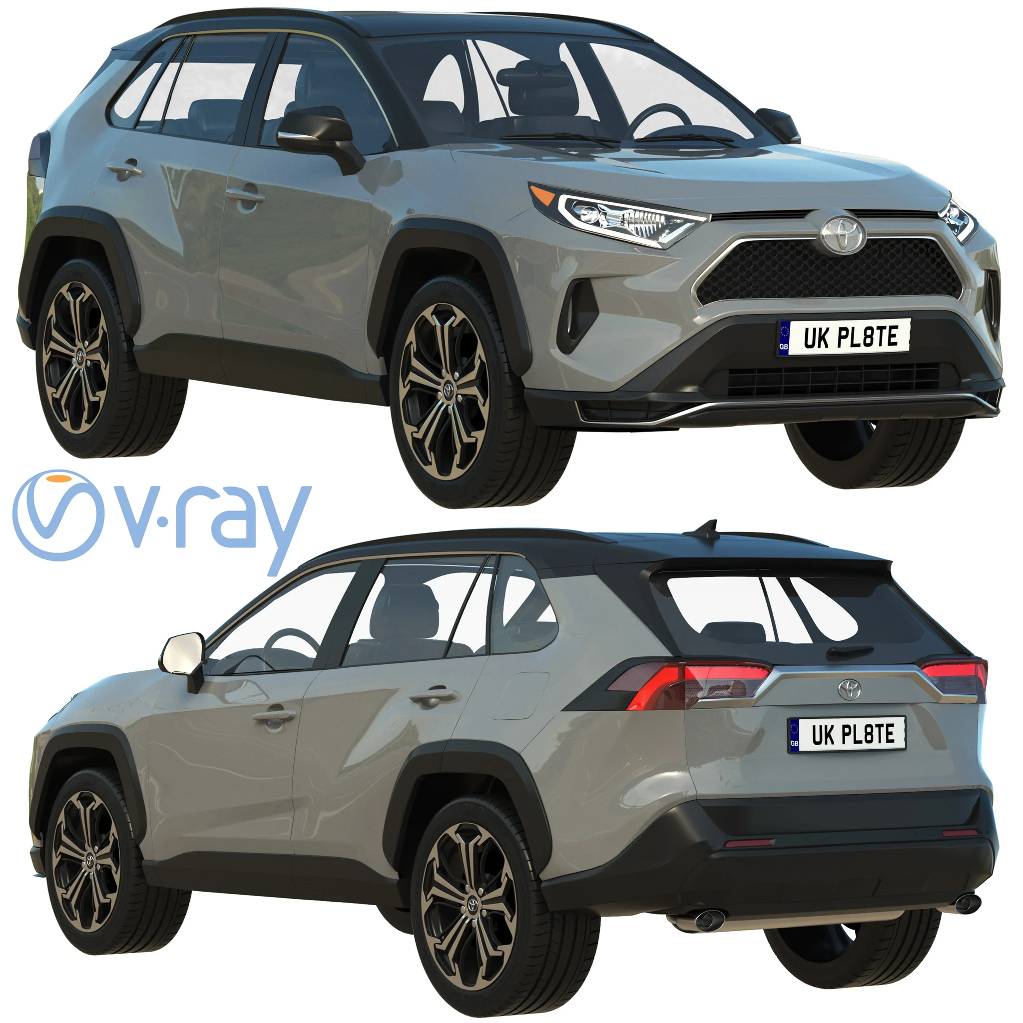 Toyota RAV4 Prime, 3D model preview 20