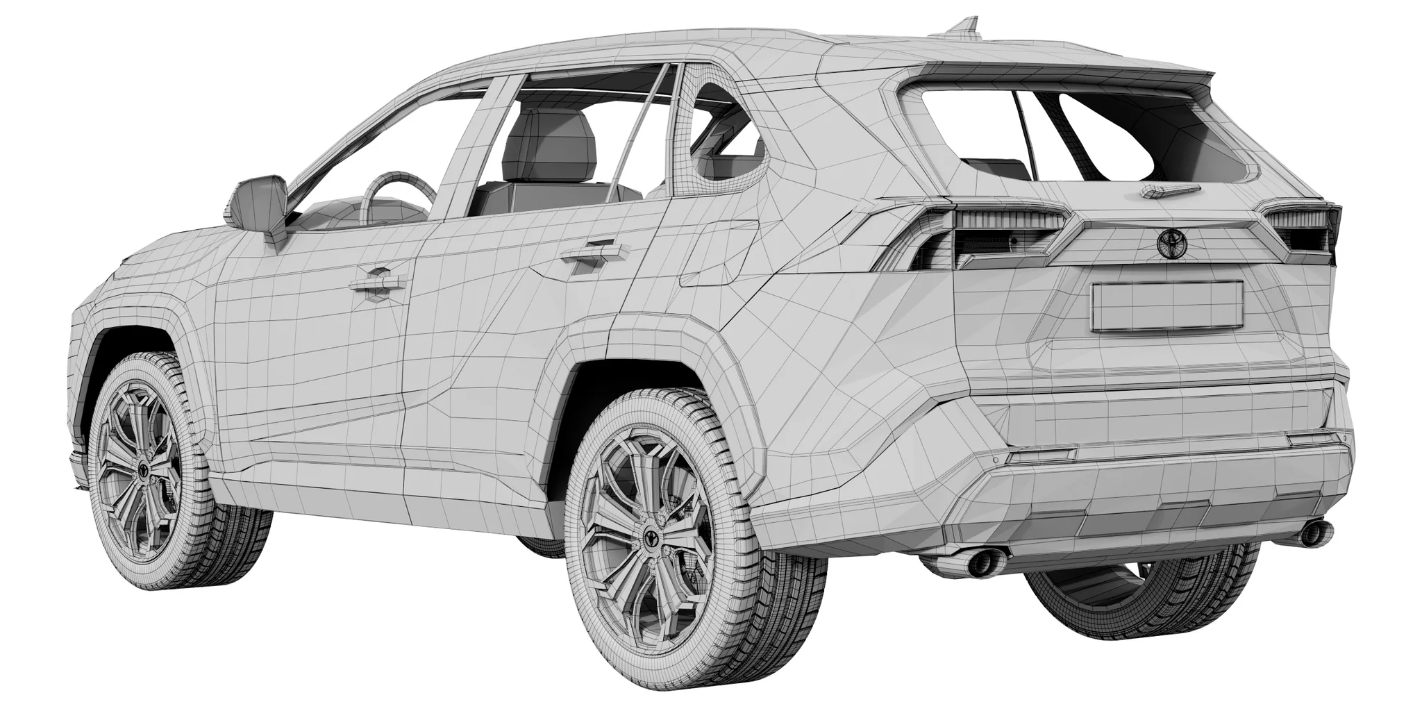 Toyota RAV4 Prime, 3D model preview 22