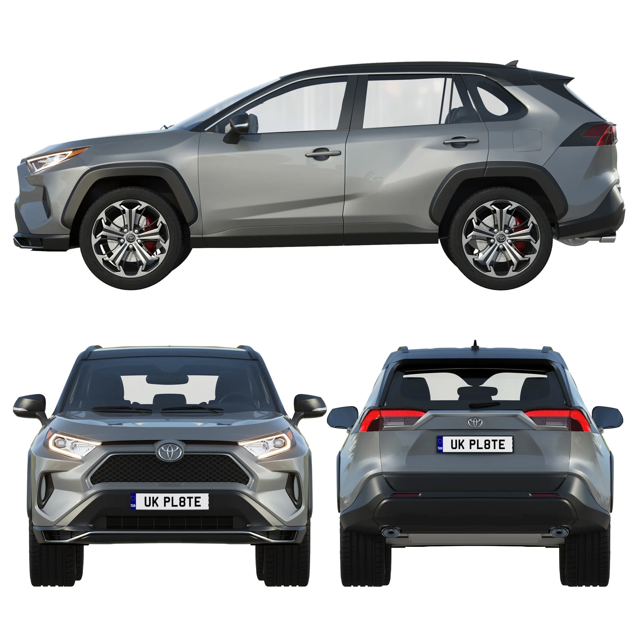 Toyota RAV4 Prime, 3D model preview 27