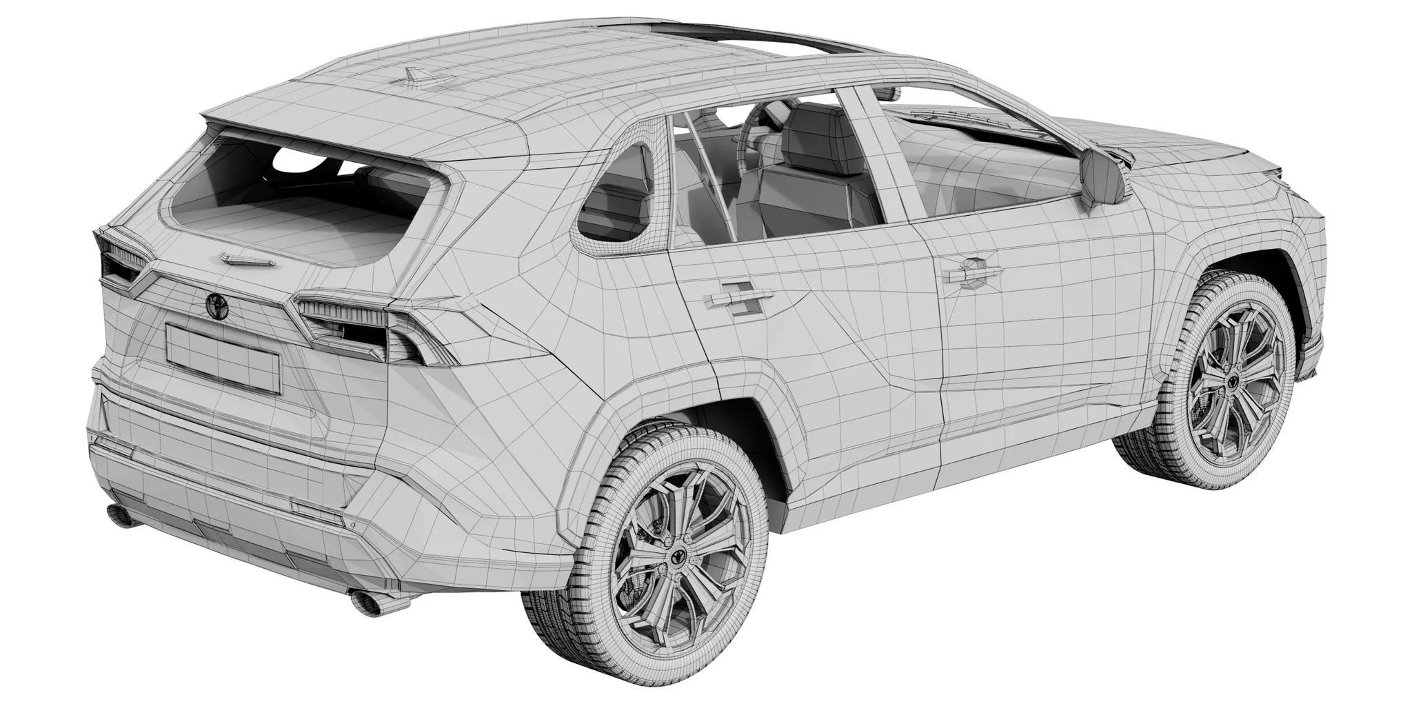 Toyota RAV4 Prime, 3D model preview 34