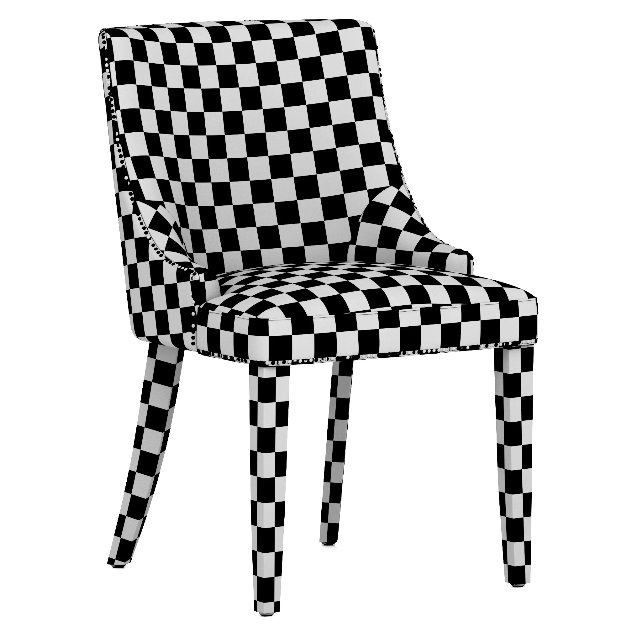 Eichholtz Bermuda Dining Chair — 3D model preview 8