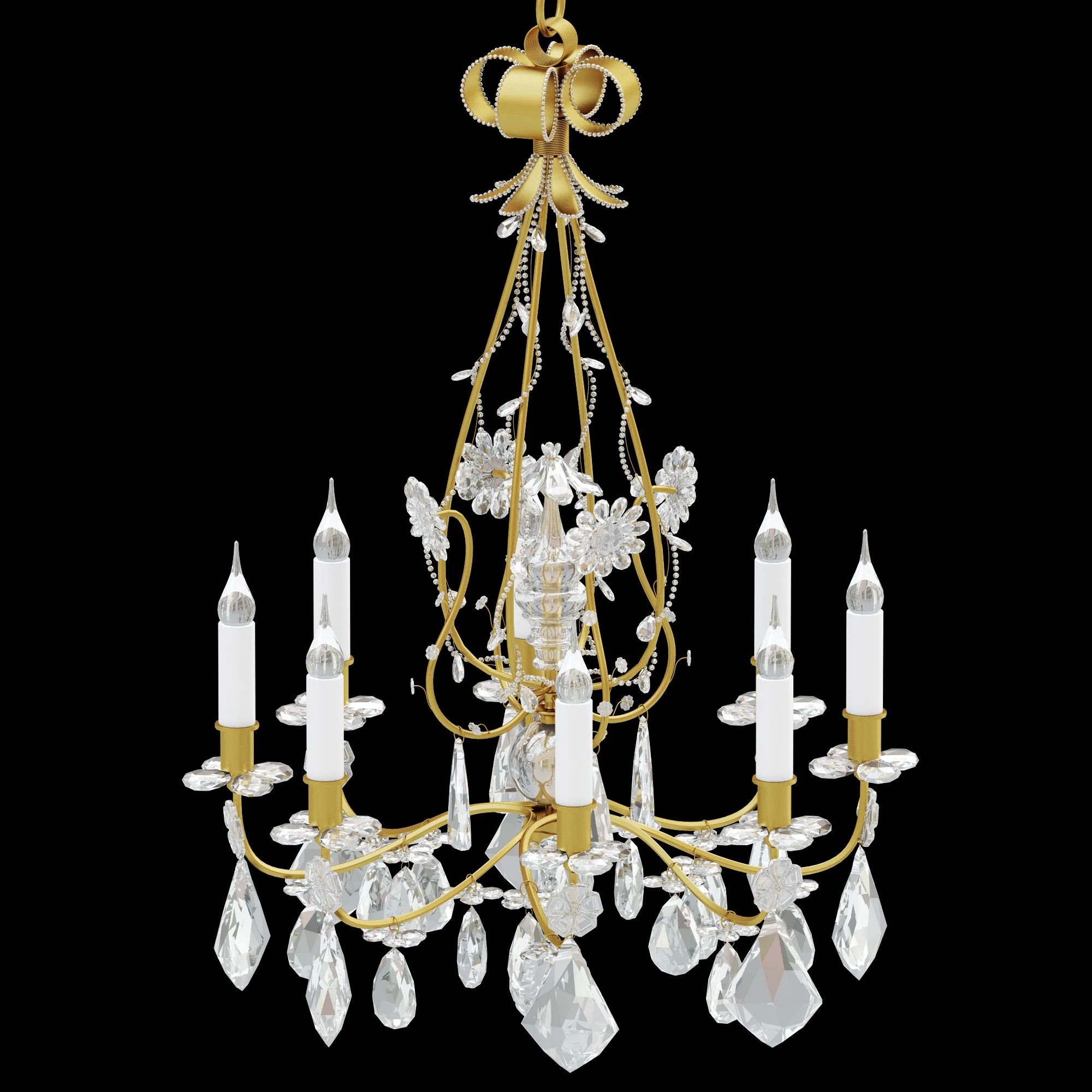 Chandelier LX 116 — 3D model preview 1