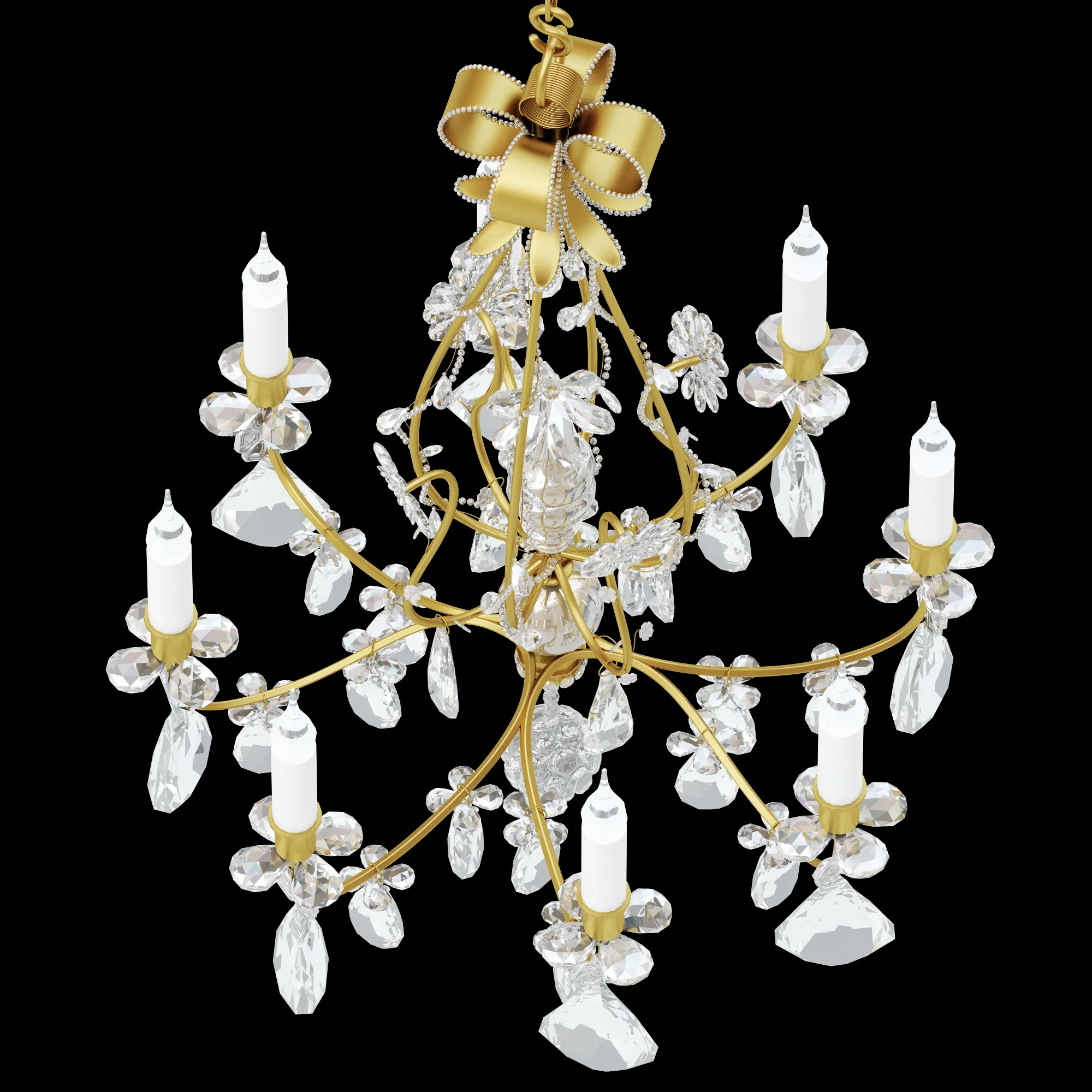Chandelier LX 116 — 3D model preview 2
