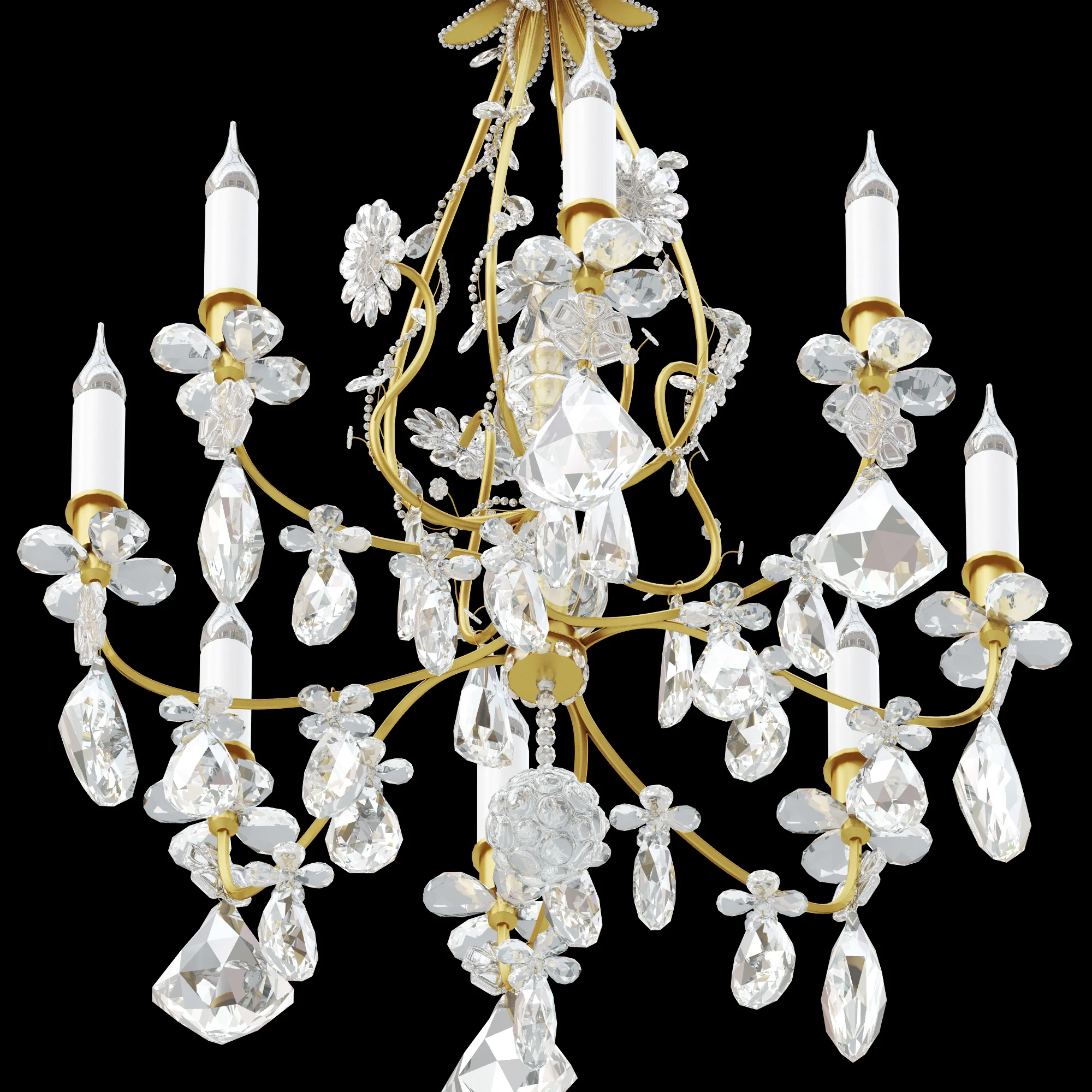 Chandelier LX 116 — 3D model preview 4