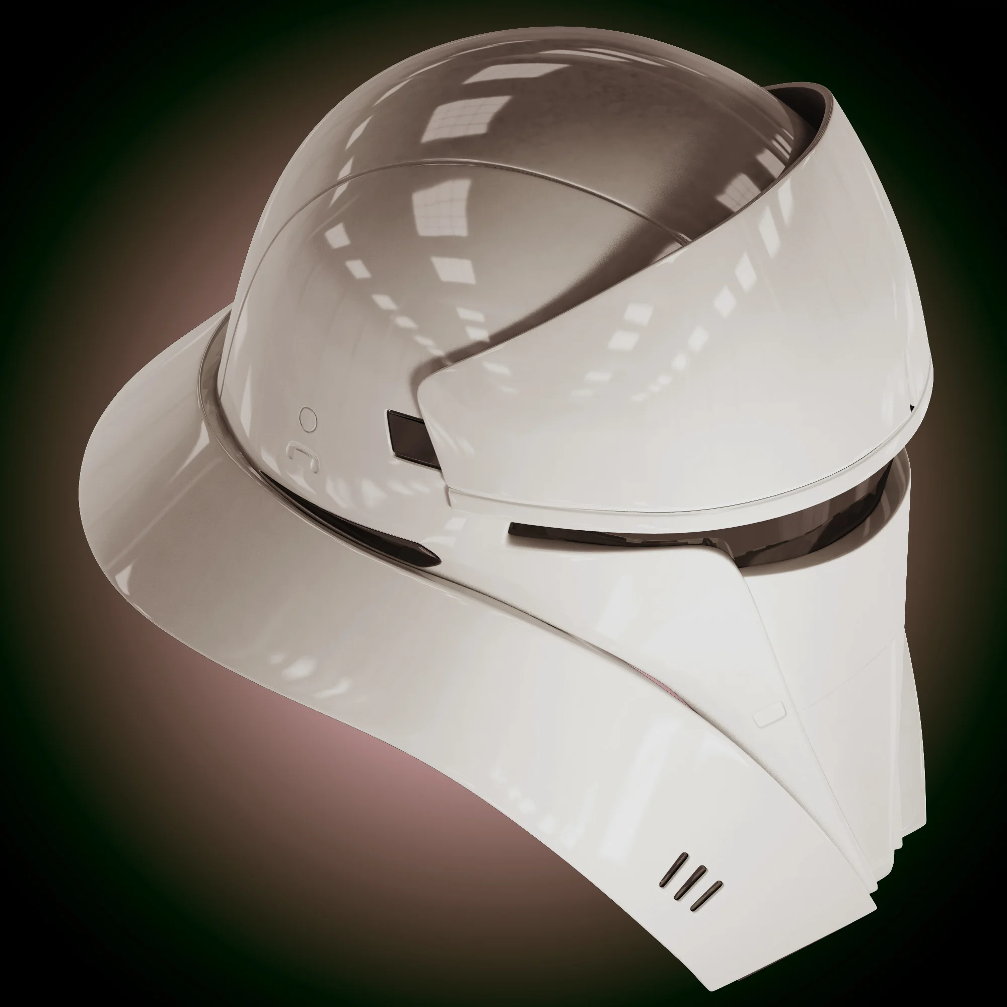 Tank Trooper Helmet — 3D model preview 5