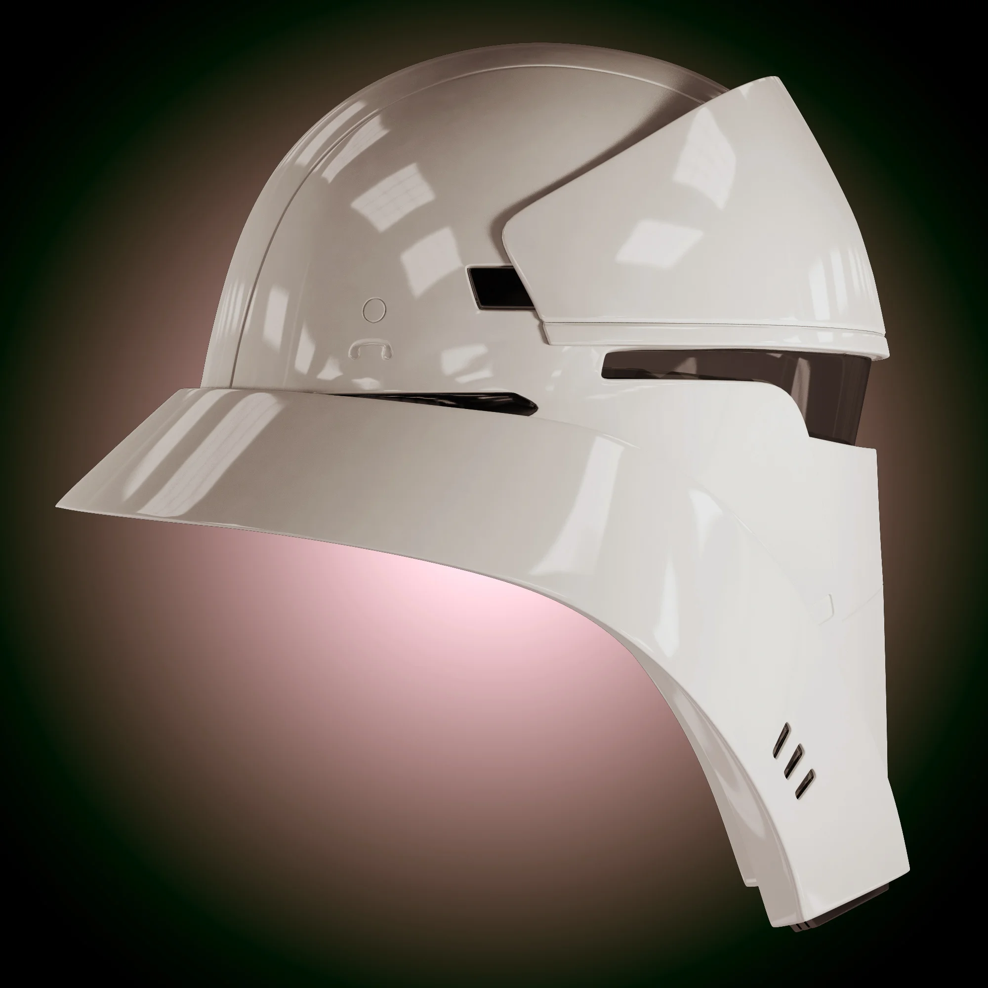 Tank Trooper Helmet — 3D model preview 11