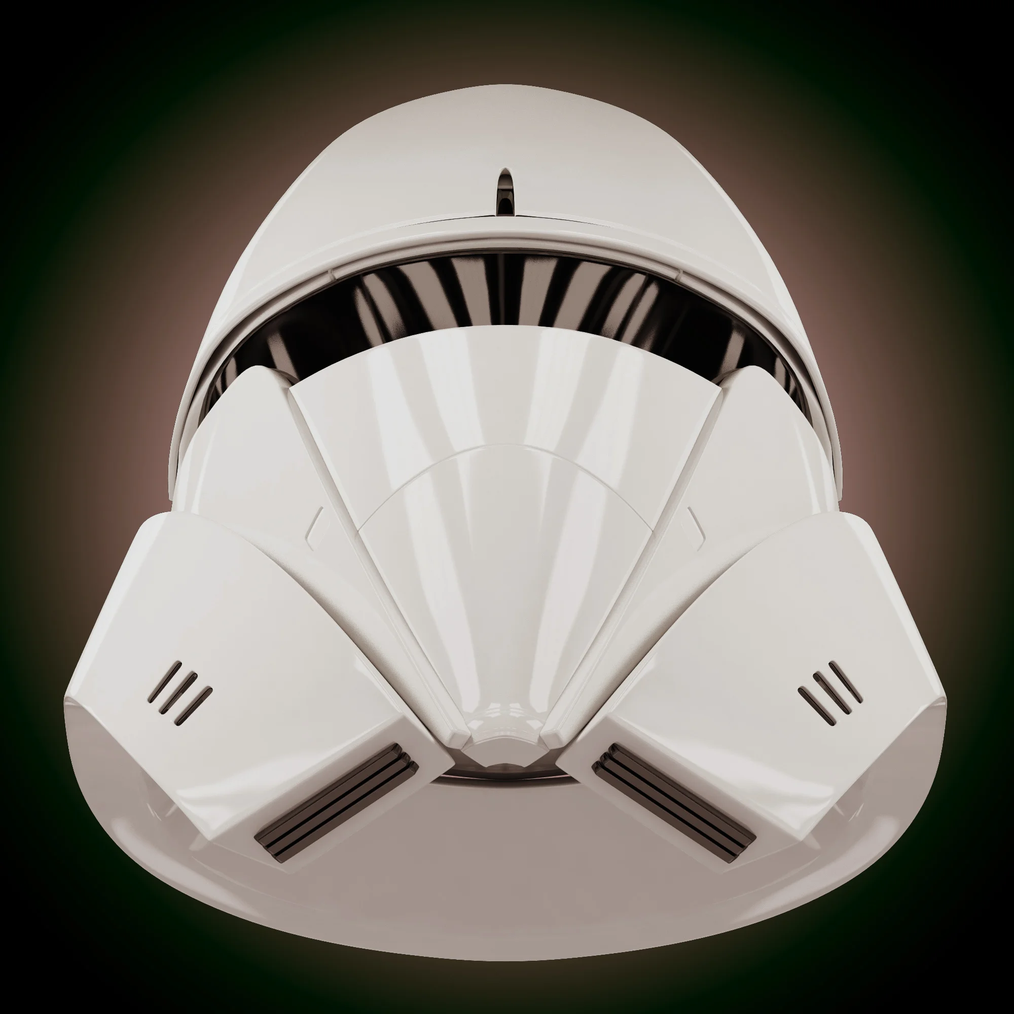 Tank Trooper Helmet — 3D model preview 15