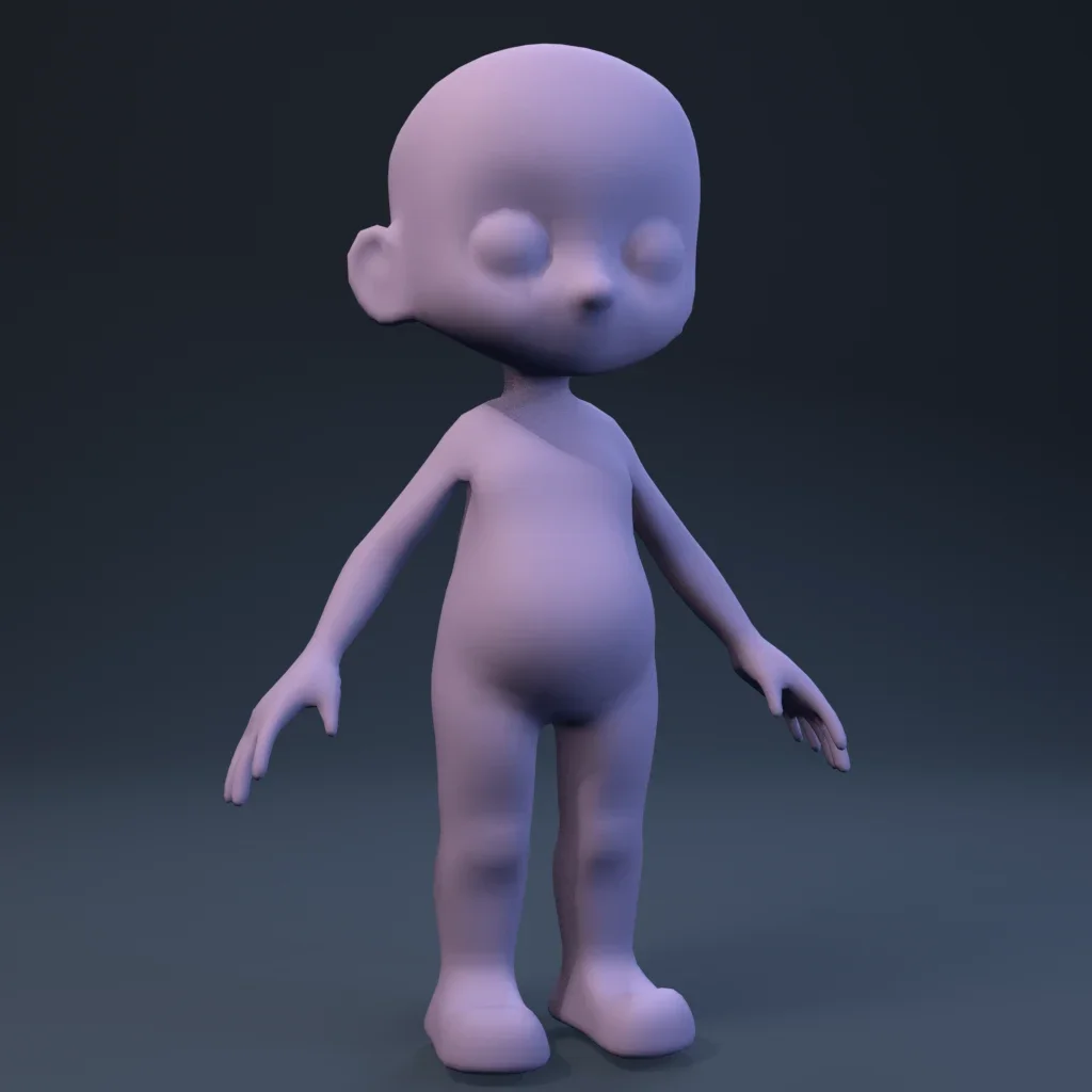 Basemesh Stylized 03