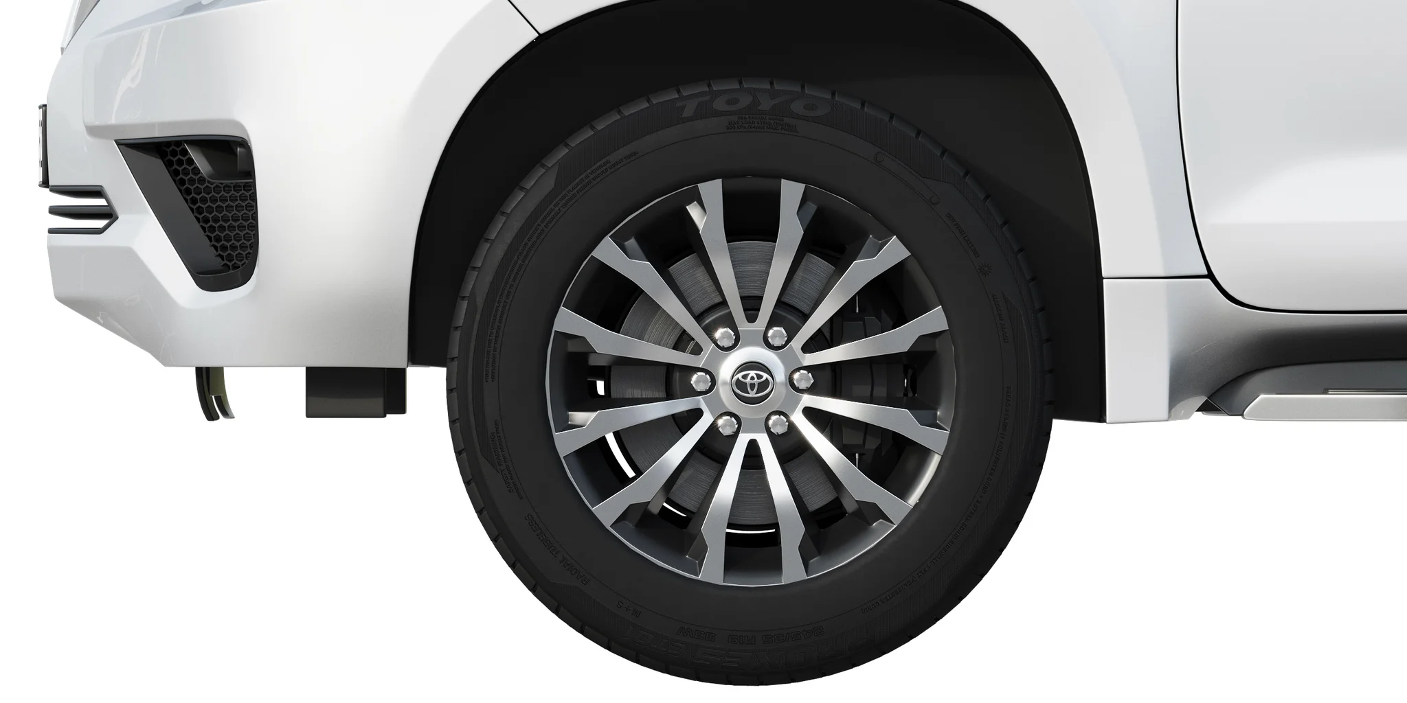 Toyota Land Cruiser Prado, 3D model preview 1