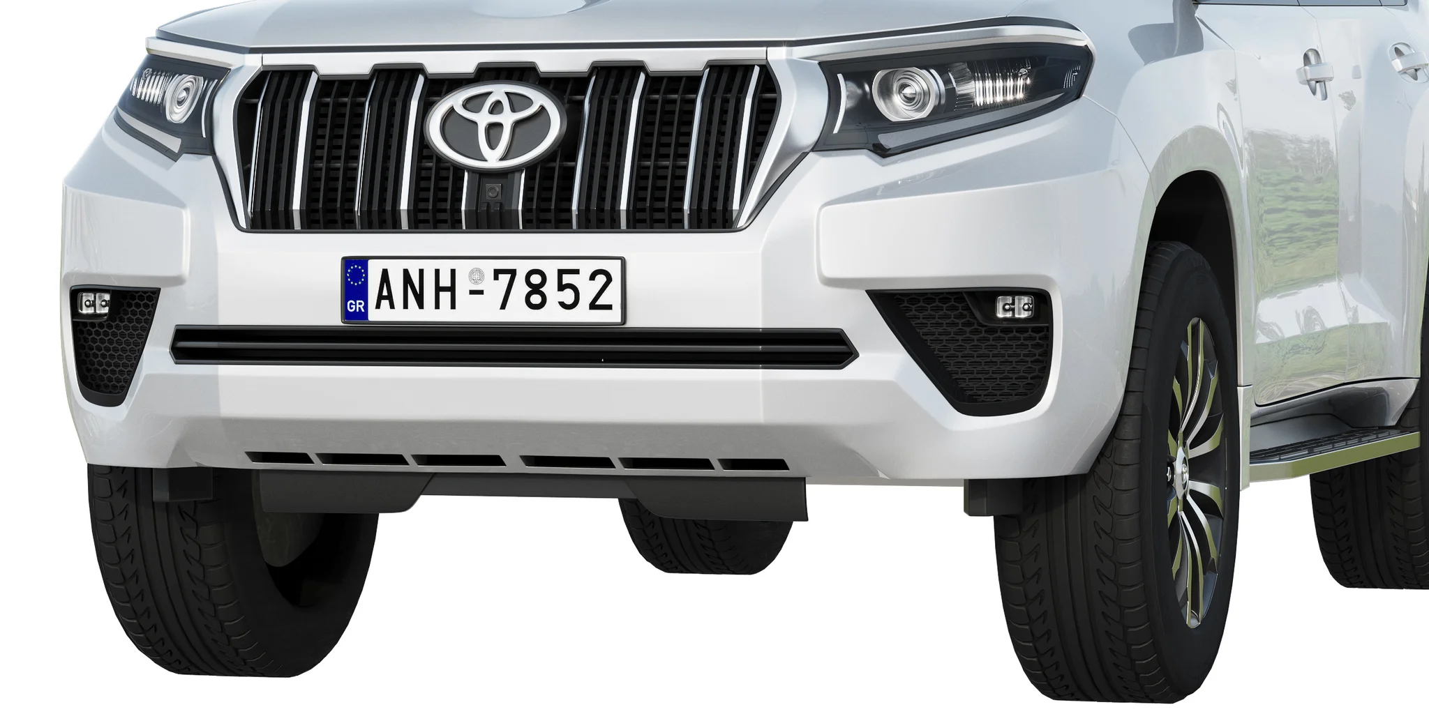 Toyota Land Cruiser Prado, 3D model preview 2
