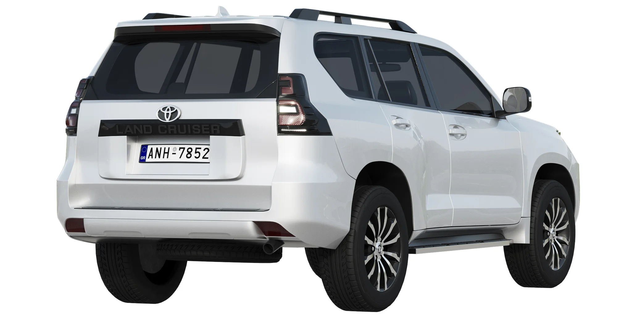 Toyota Land Cruiser Prado, 3D model preview 6