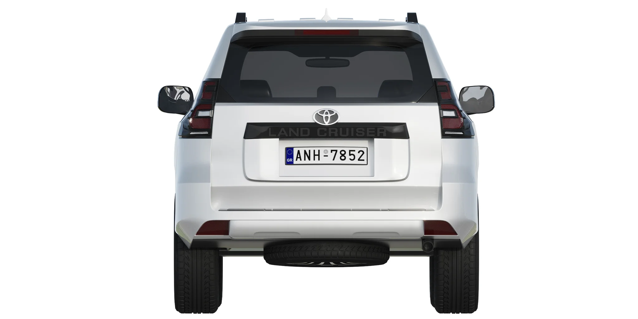 Toyota Land Cruiser Prado, 3D model preview 10
