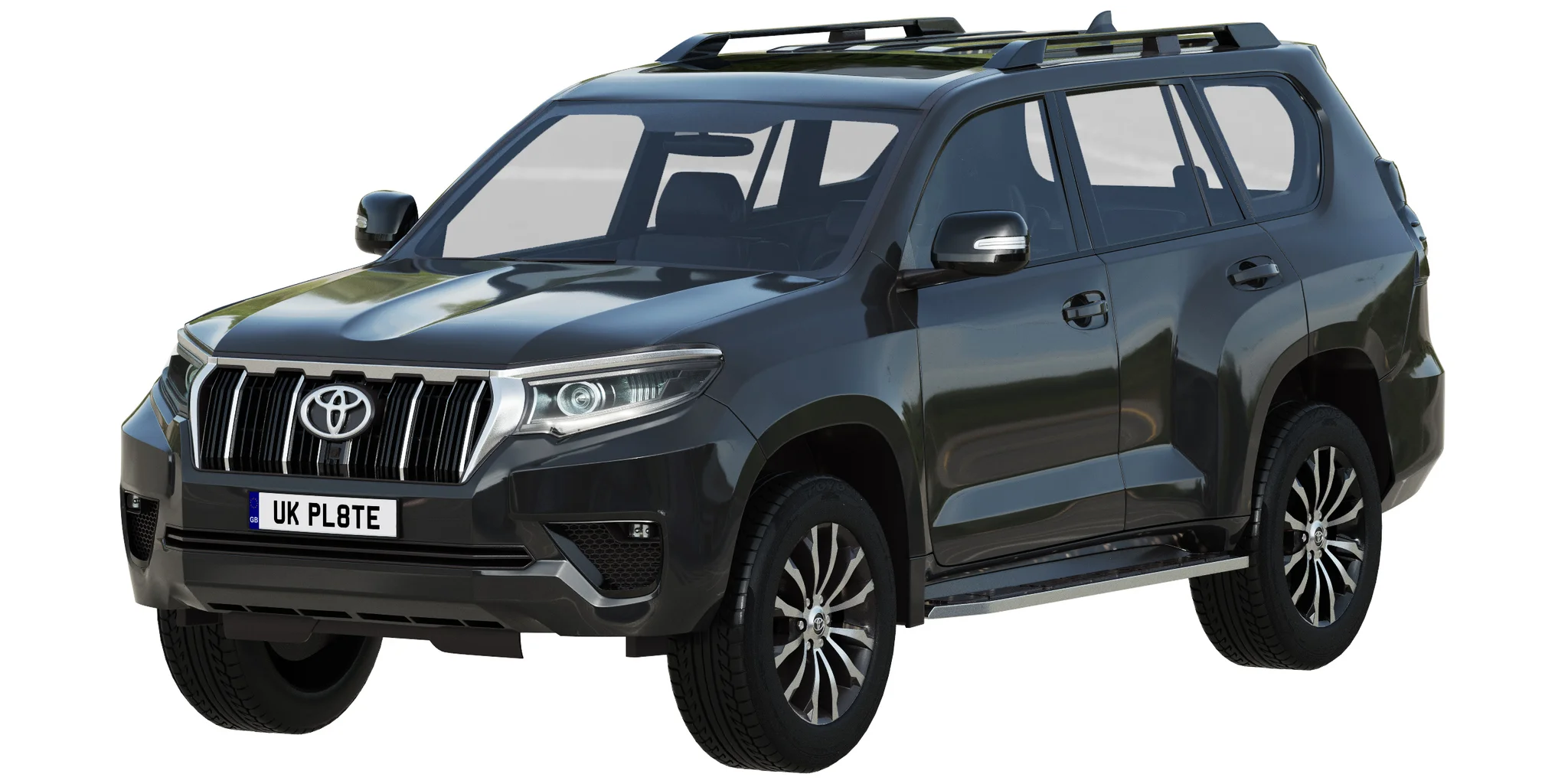 Toyota Land Cruiser Prado, 3D model preview 13