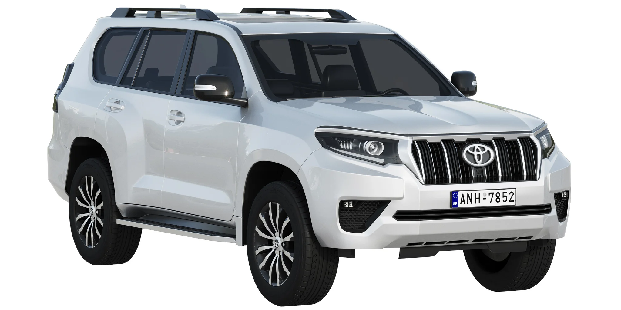 Toyota Land Cruiser Prado, 3D model preview 15