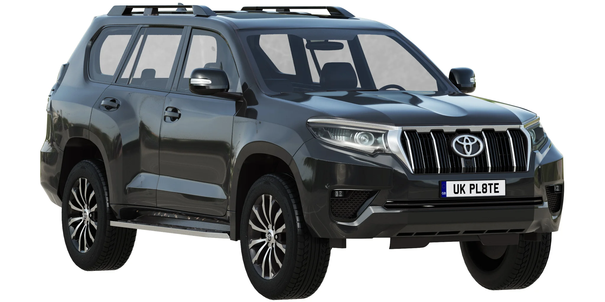 Toyota Land Cruiser Prado, 3D model preview 19