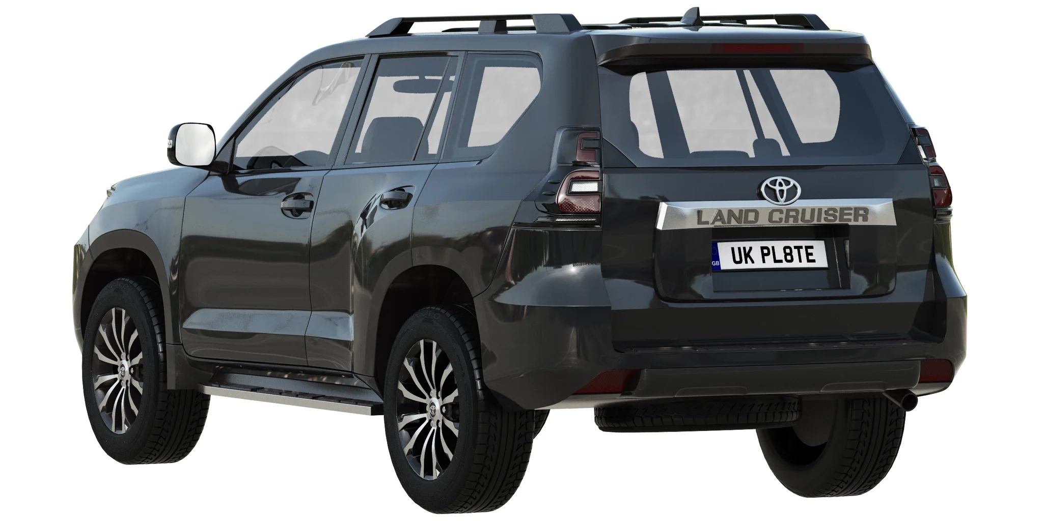 Toyota Land Cruiser Prado, 3D model preview 24