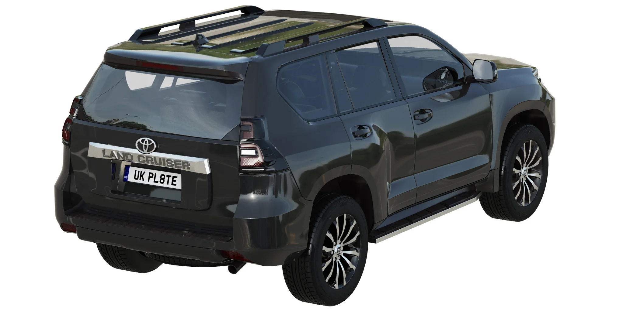 Toyota Land Cruiser Prado, 3D model preview 37