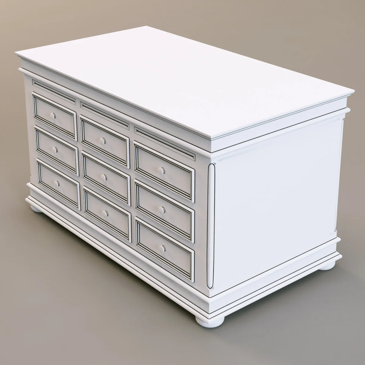 Country Corner PBCJ — 3D model preview 4