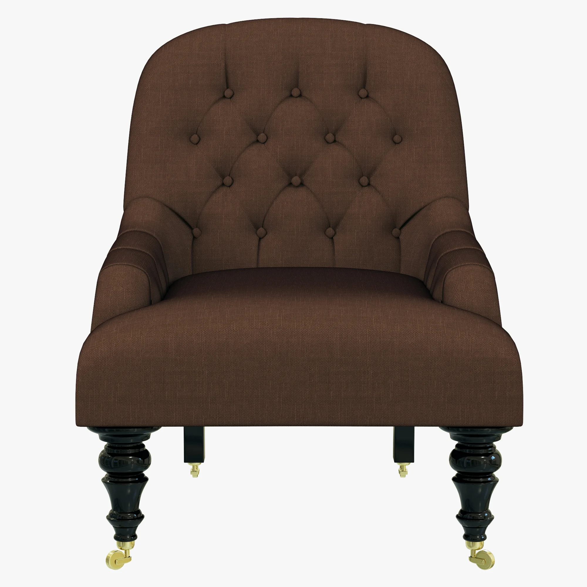 George Smith C024 Eve Chair — 3D model preview 9