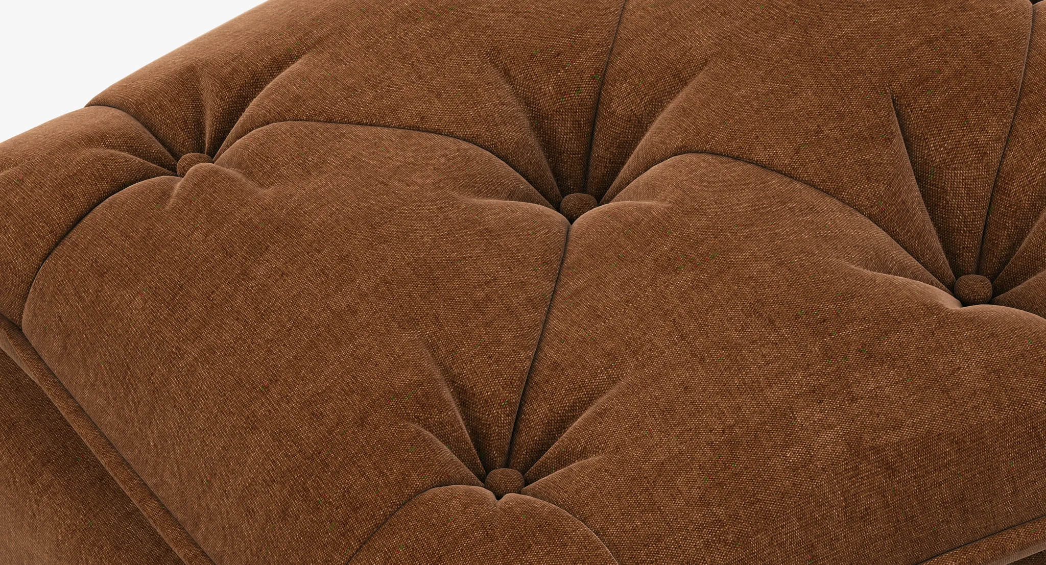 HPDECOR Decorista Choco Ottoman — 3D model preview 6