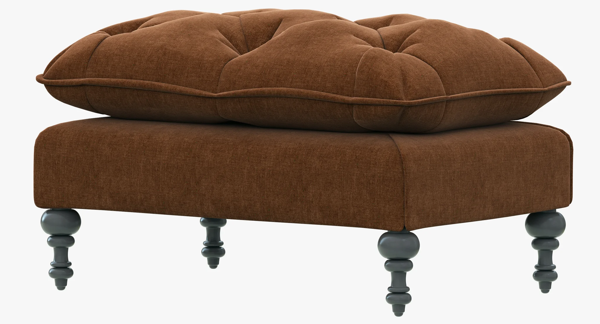 HPDECOR Decorista Choco Ottoman — 3D model preview 8