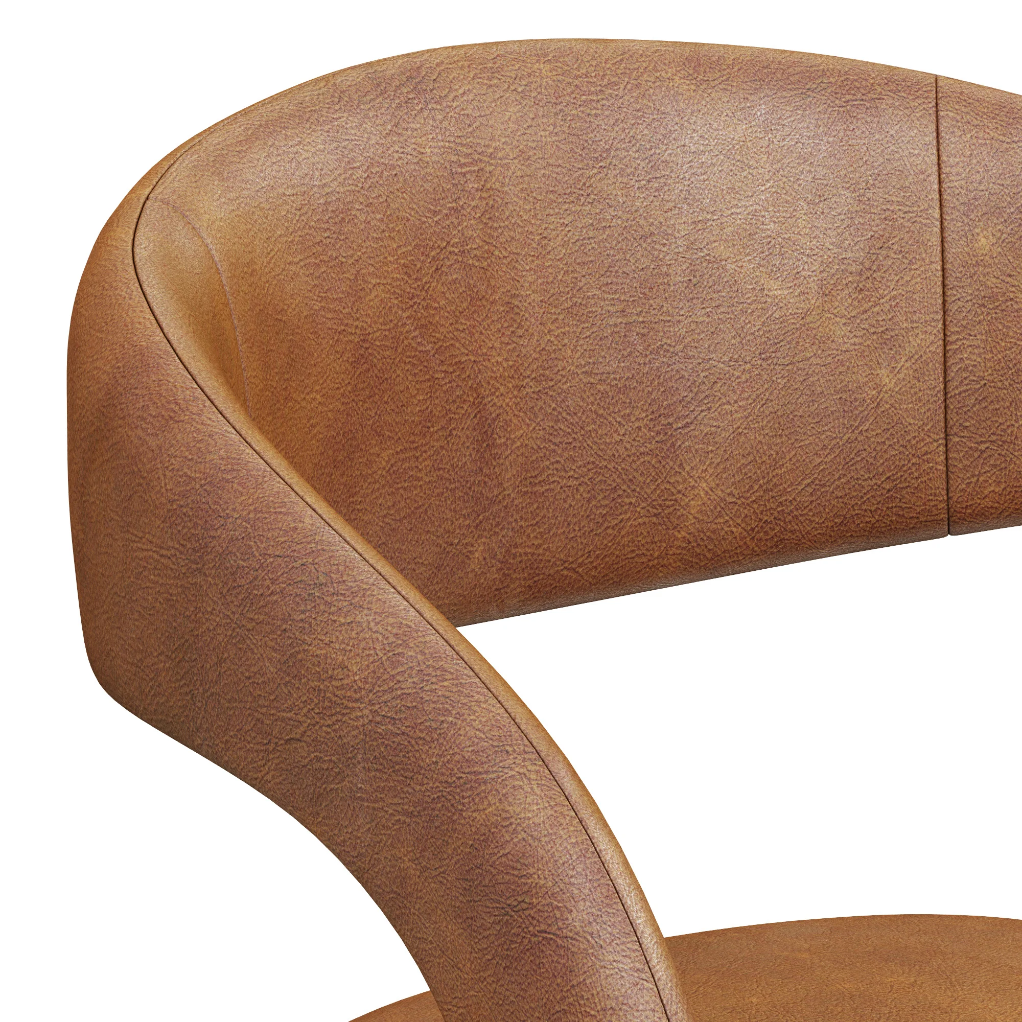 Coco Republic Pierre Dining Chair — 3D model preview 3