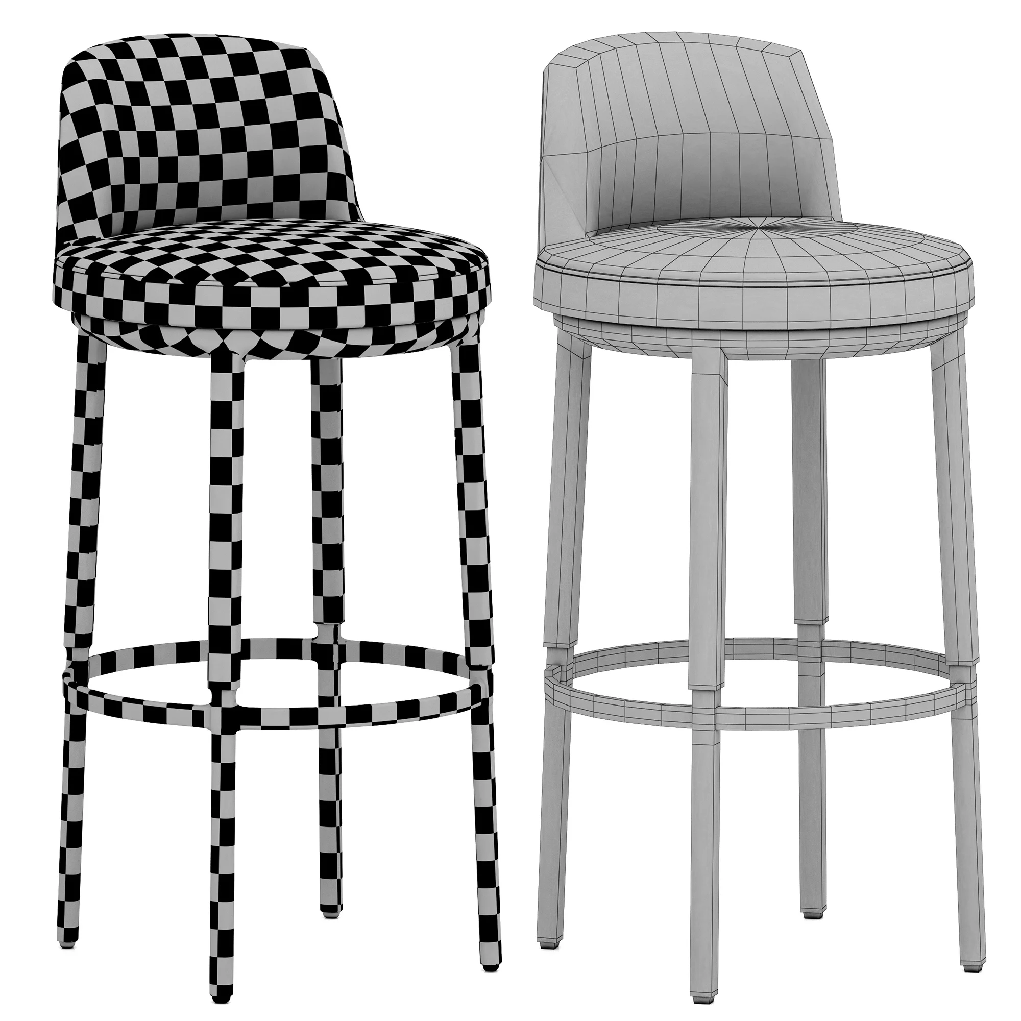 B&B Italia Caratos — 3D model preview 10