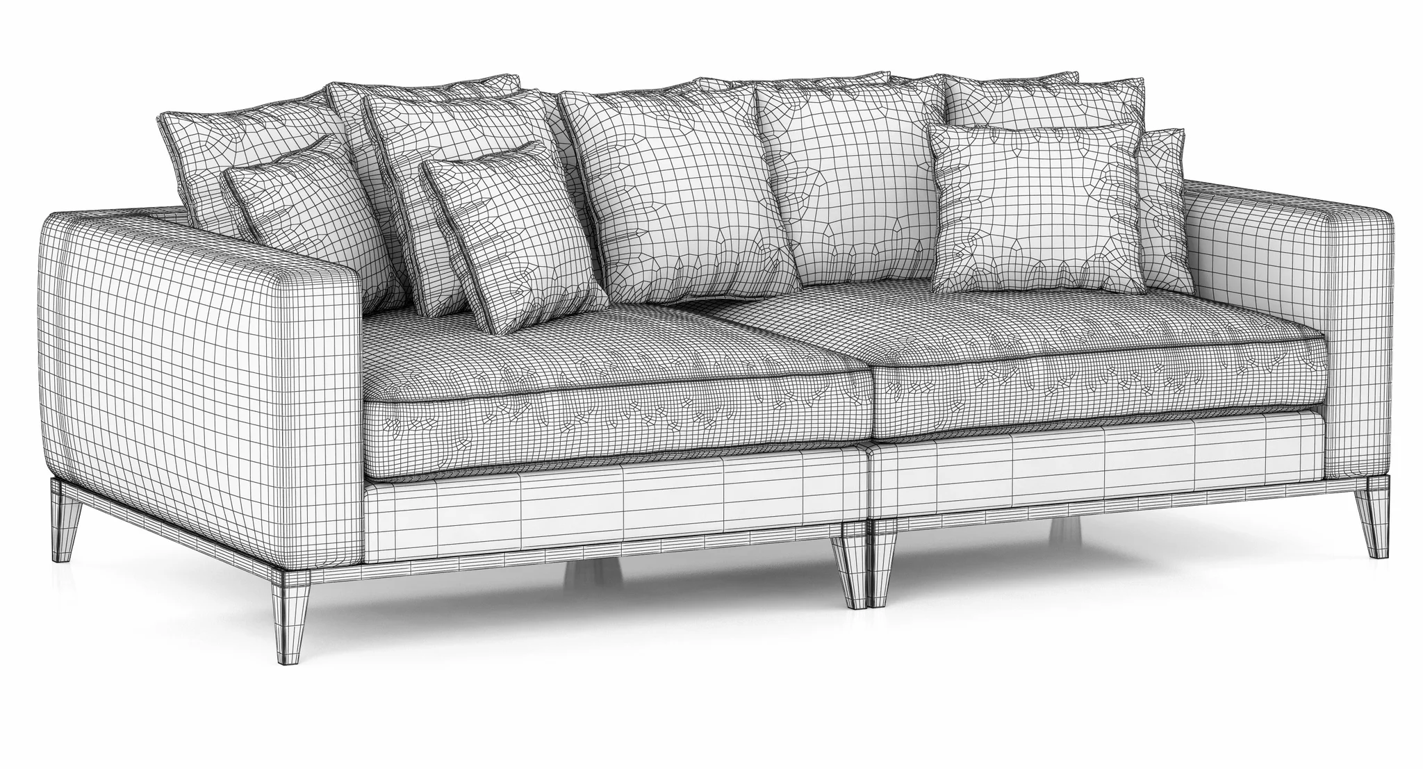 Eichholtz Sofa Principe — 3D model preview 9