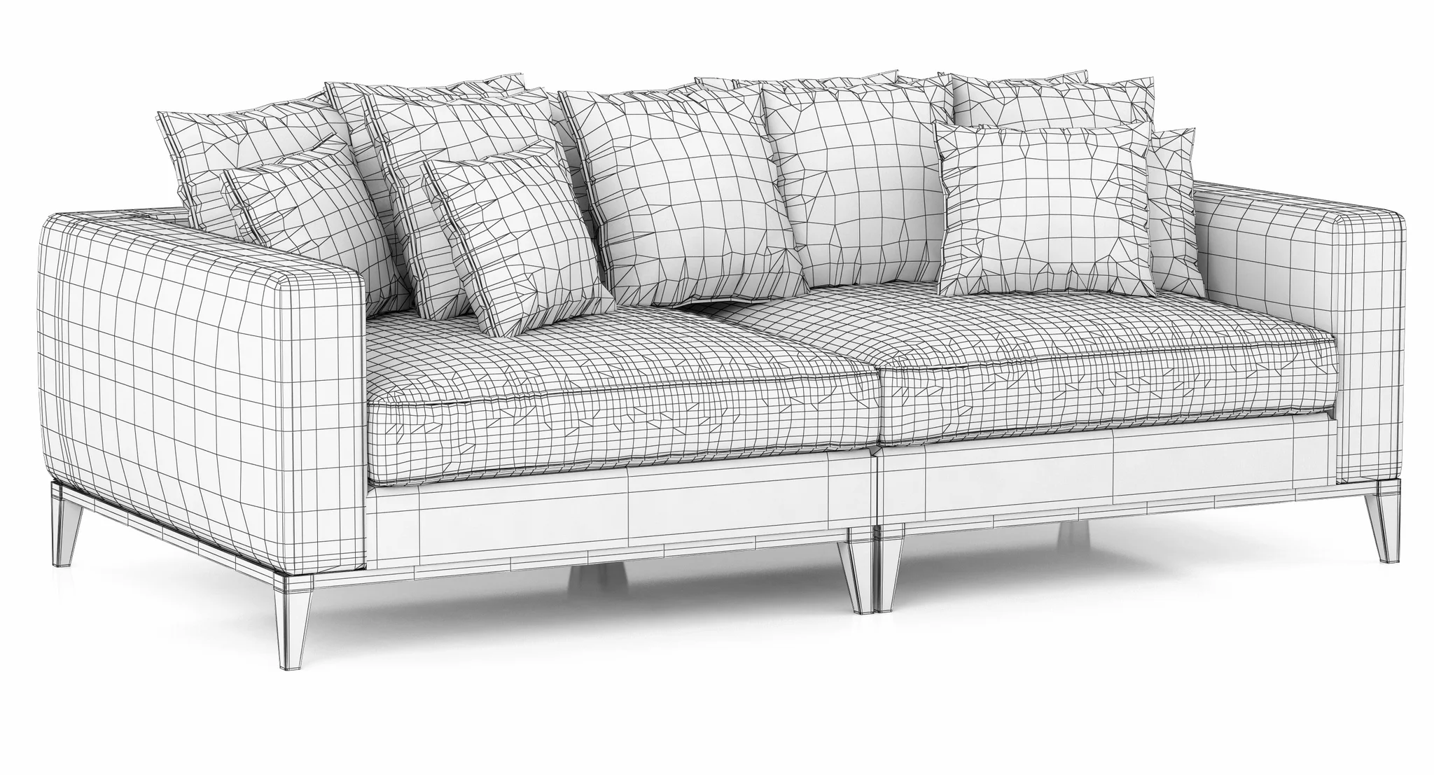 Eichholtz Sofa Principe — 3D model preview 10
