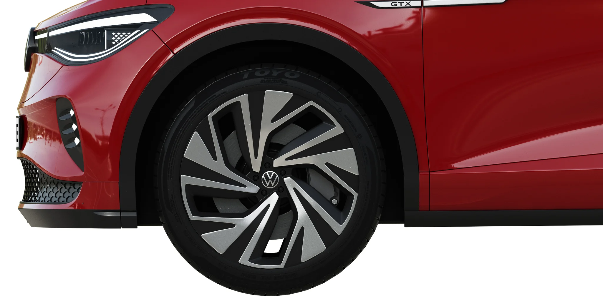 Volkswagen ID5 GTX, 3D model preview 3