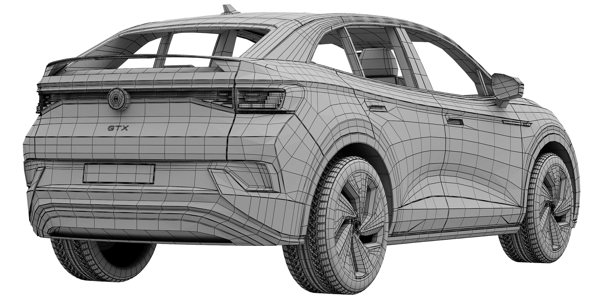 Volkswagen ID5 GTX, 3D model preview 8