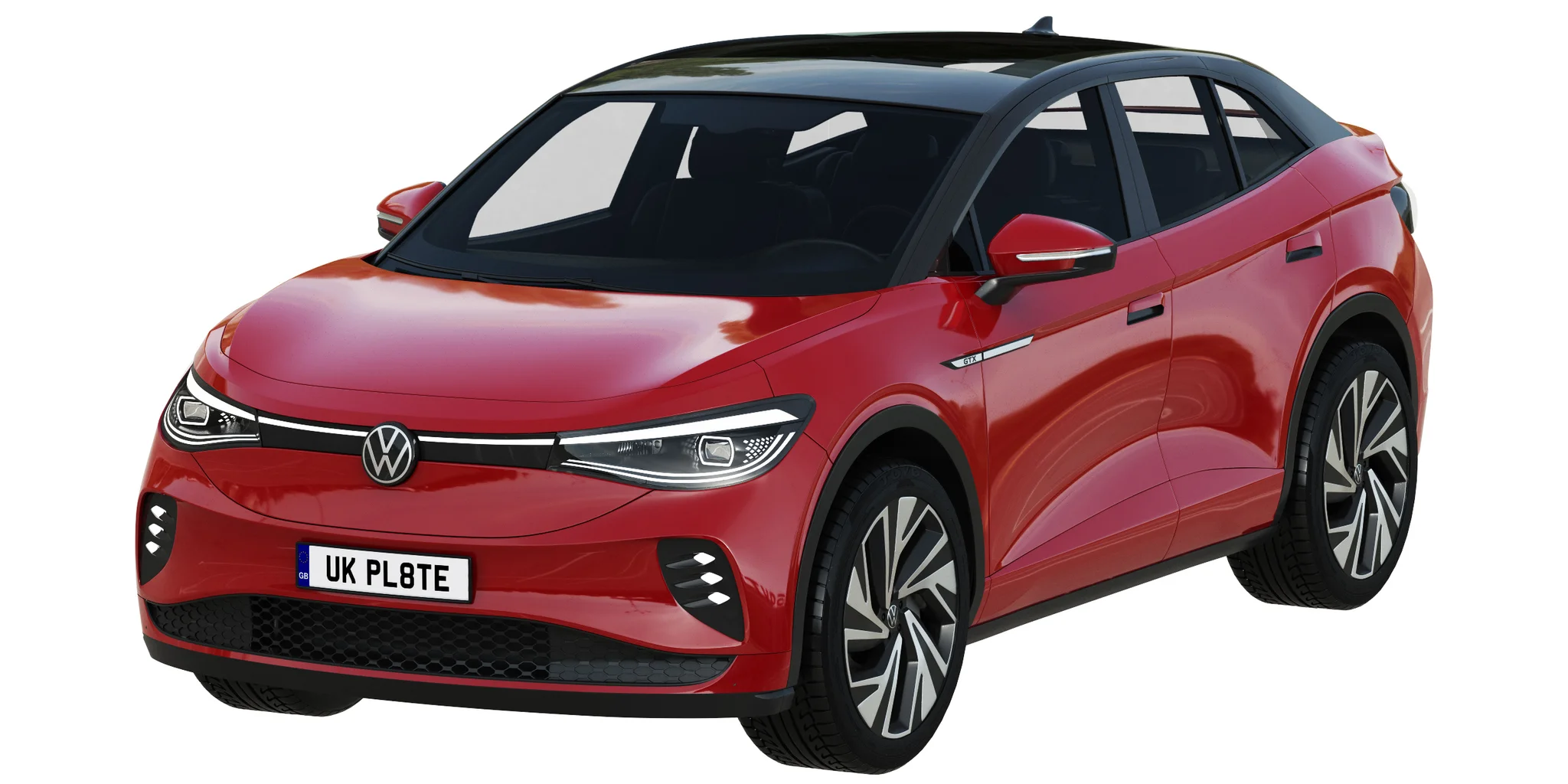 Volkswagen ID5 GTX, 3D model preview 13