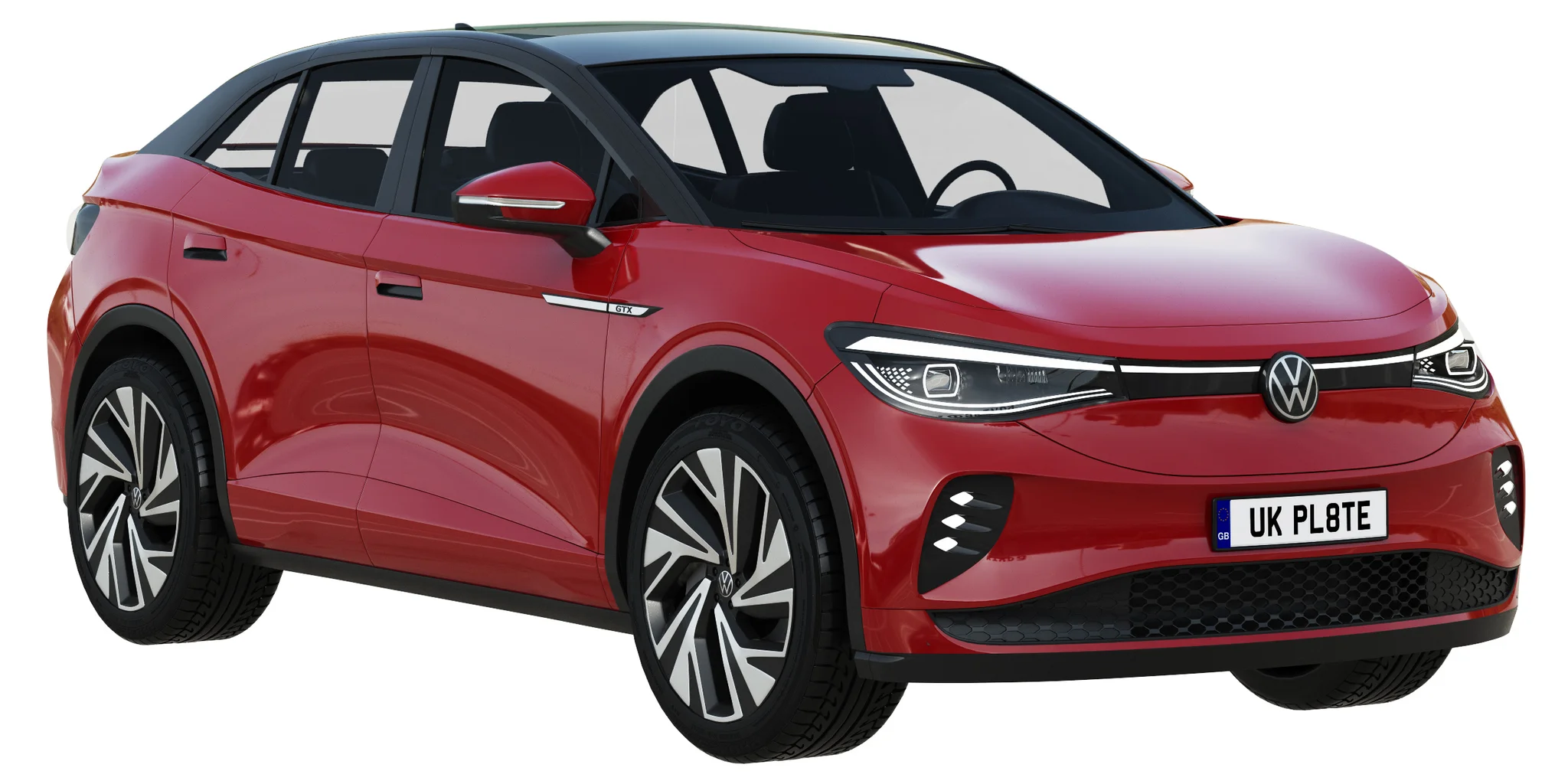 Volkswagen ID5 GTX, 3D model preview 19