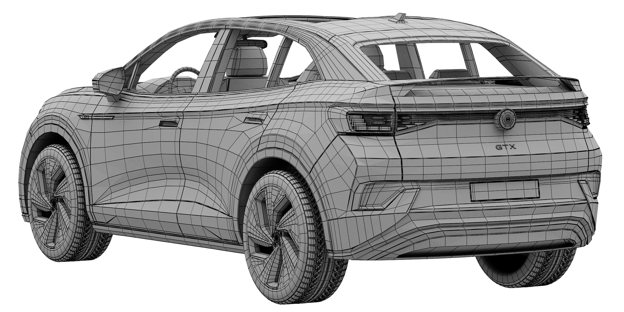 Volkswagen ID5 GTX, 3D model preview 23